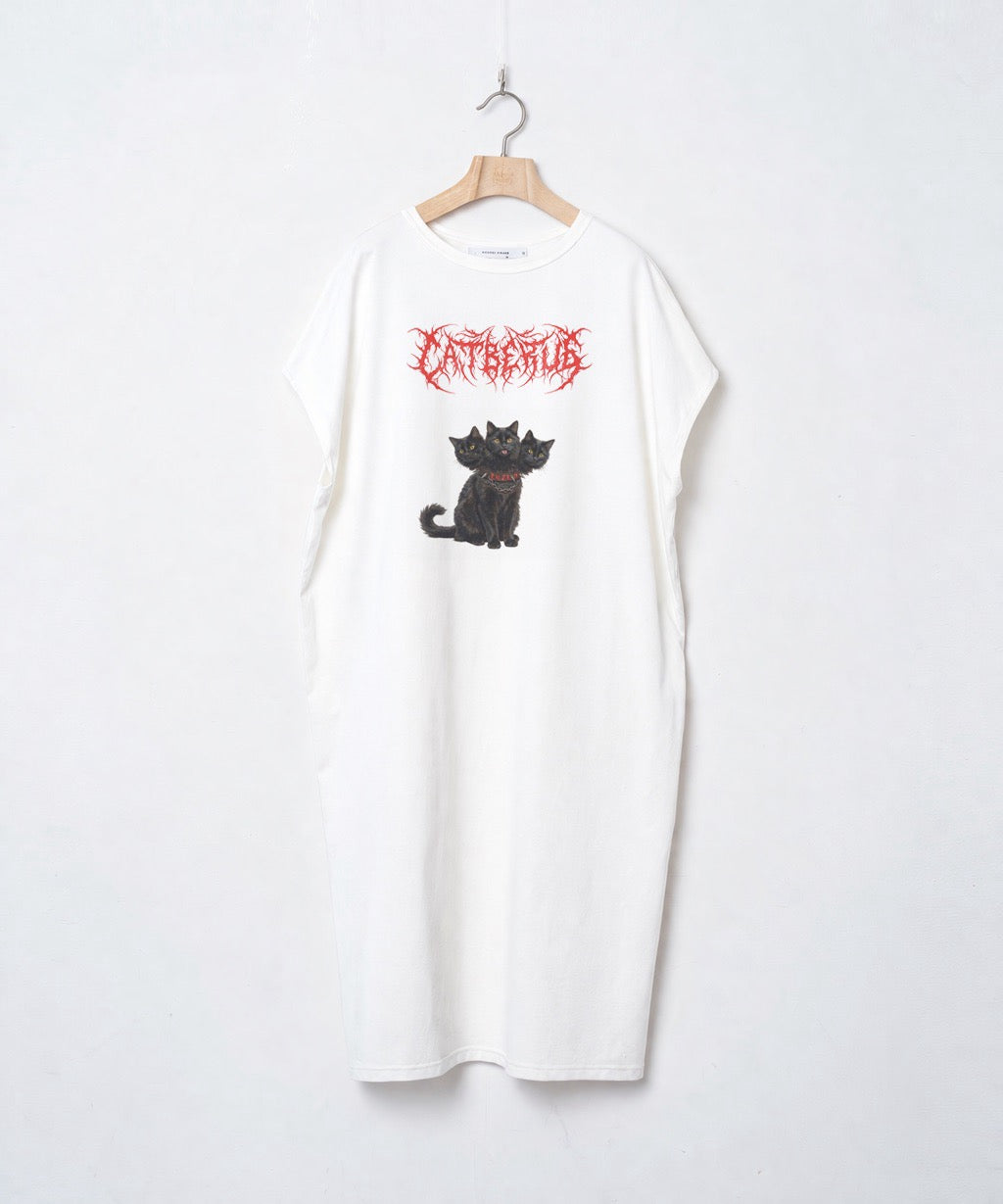 先行予約 BEDSIDEDRAMA / CATBERUS Dress Tee