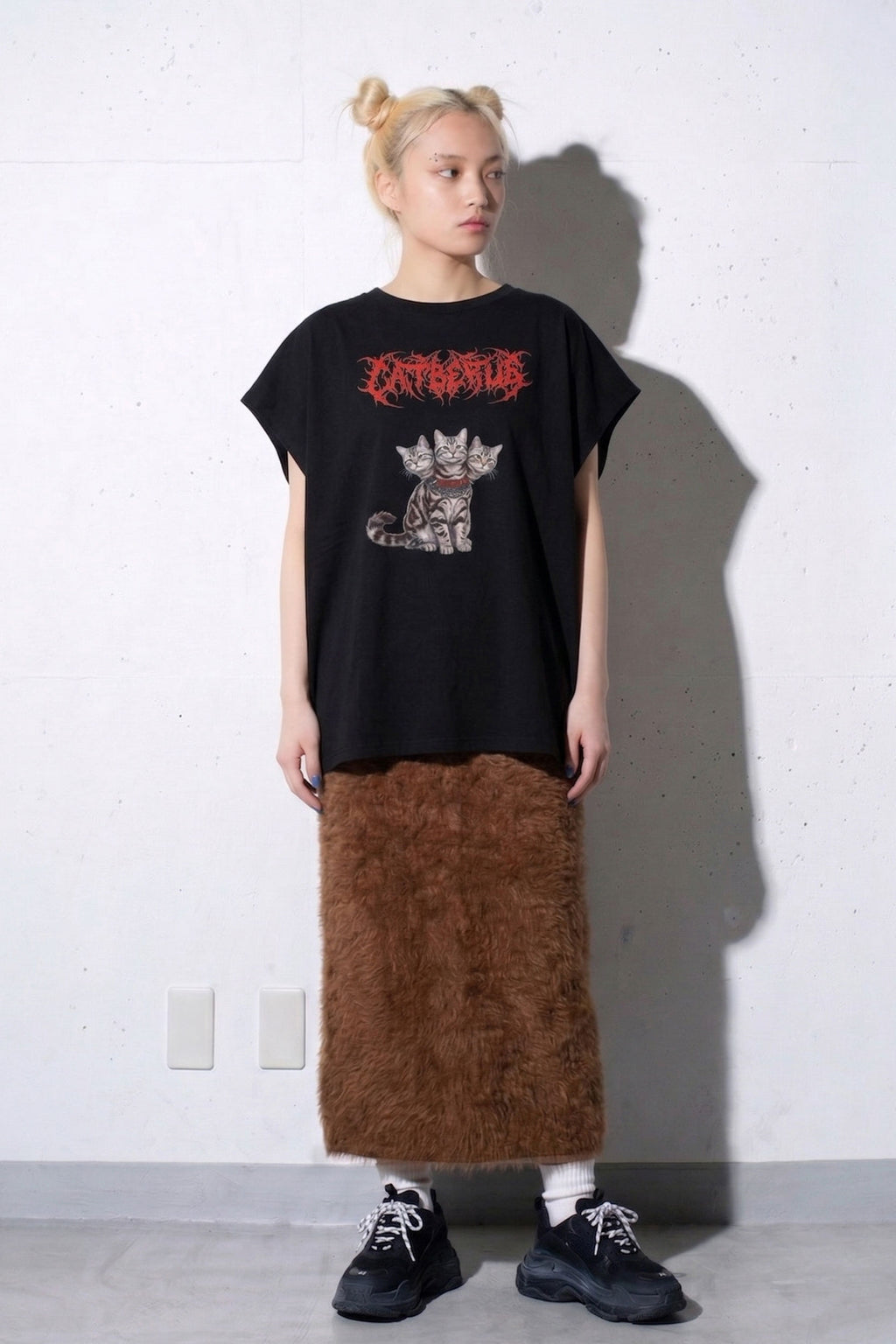 先行予約 BEDSIDEDRAMA / CATBERUS Dress Tee