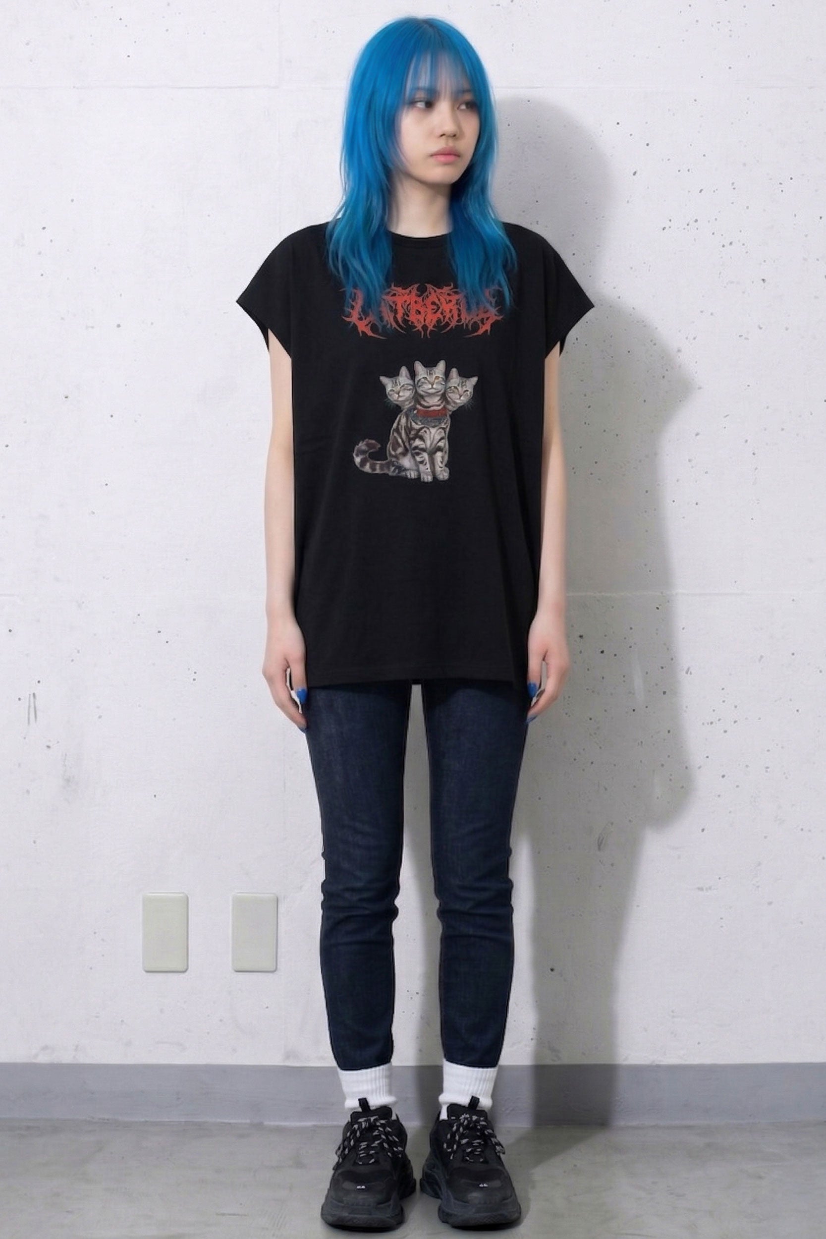 先行予約 BEDSIDEDRAMA / CATBERUS Dress Tee