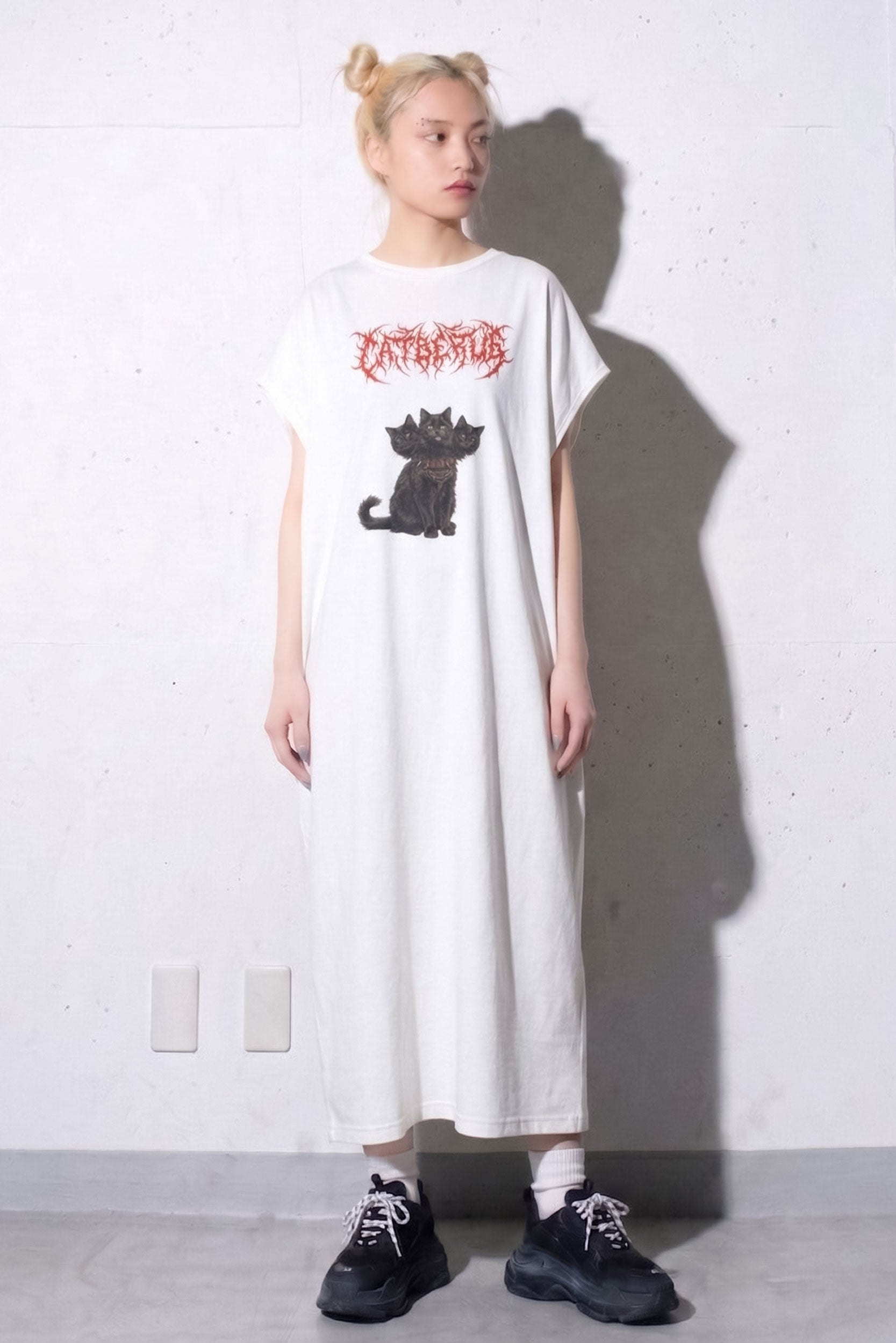 先行予約 BEDSIDEDRAMA / CATBERUS Dress Tee