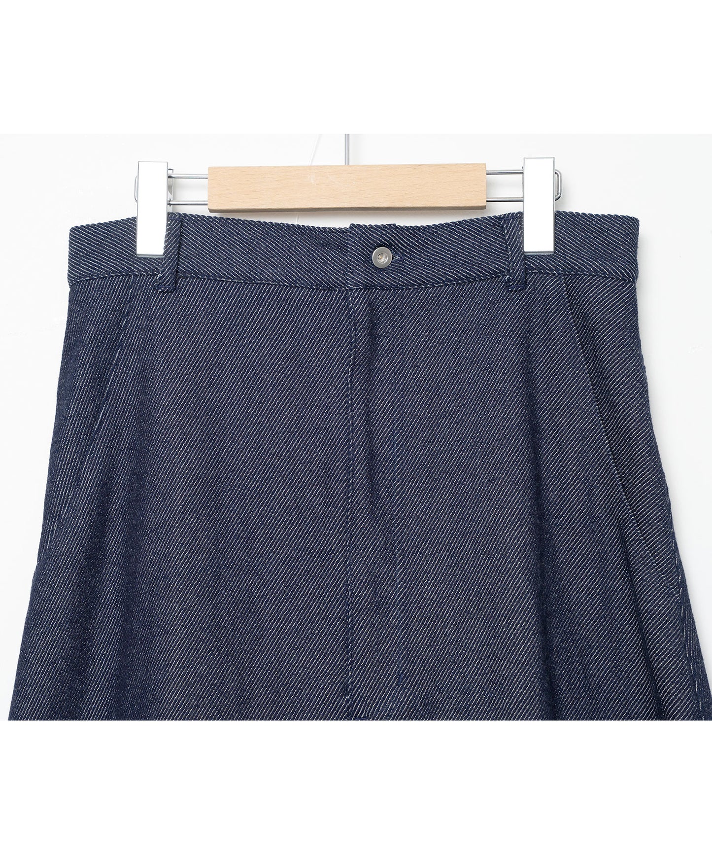 BEDSIDEDRAMA / Mix Tex Relax Jeans - INDIGO