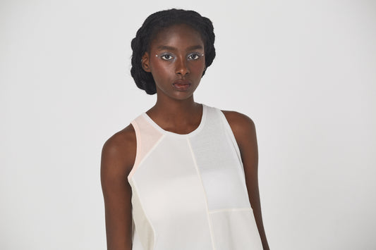 BEDSIDEDRAMA / Colored Tank Dress - L.GREY