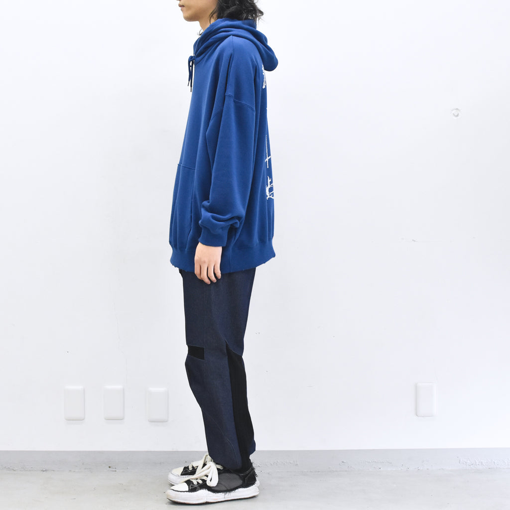 BODYSONG. / HOODIE - PHOTOCHROMIC - OHIANA  - BLUE