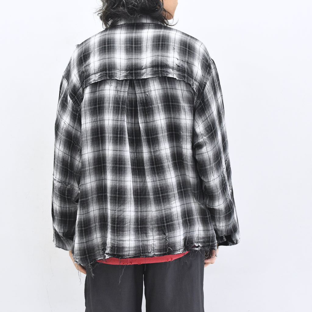 THE JEAN PIERRE / Grunge Destroy Kurt Shirt - BLACK