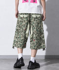 先行予約 NewRose / 80/- ROSE Camouflage HARF PANTS