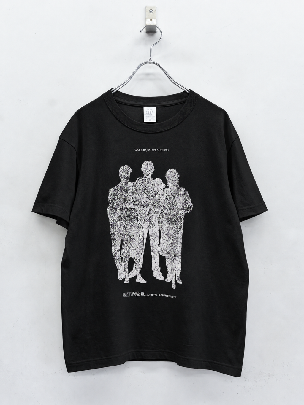 FUMEI / WAKE UP SANFRANCISCO TEE - BLACK