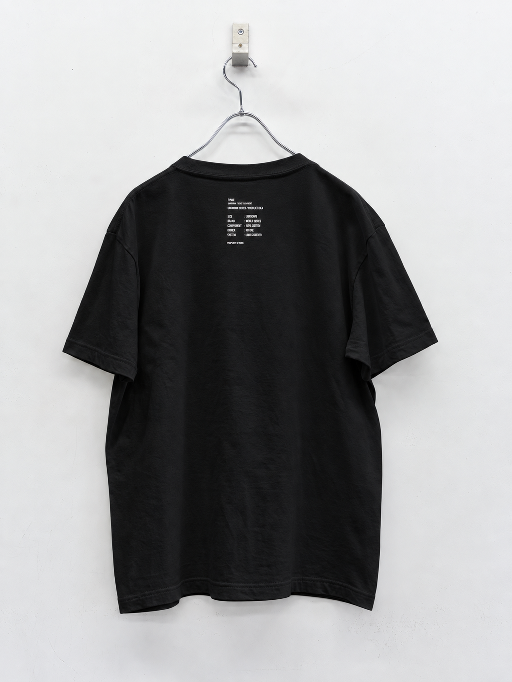FUMEI / WAKE UP SANFRANCISCO TEE - BLACK