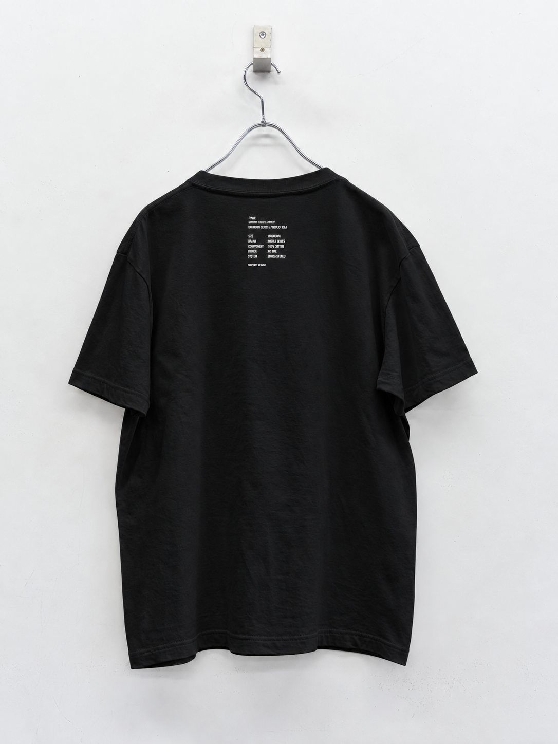 FUMEI / WAKE UP SANFRANCISCO TEE - BLACK