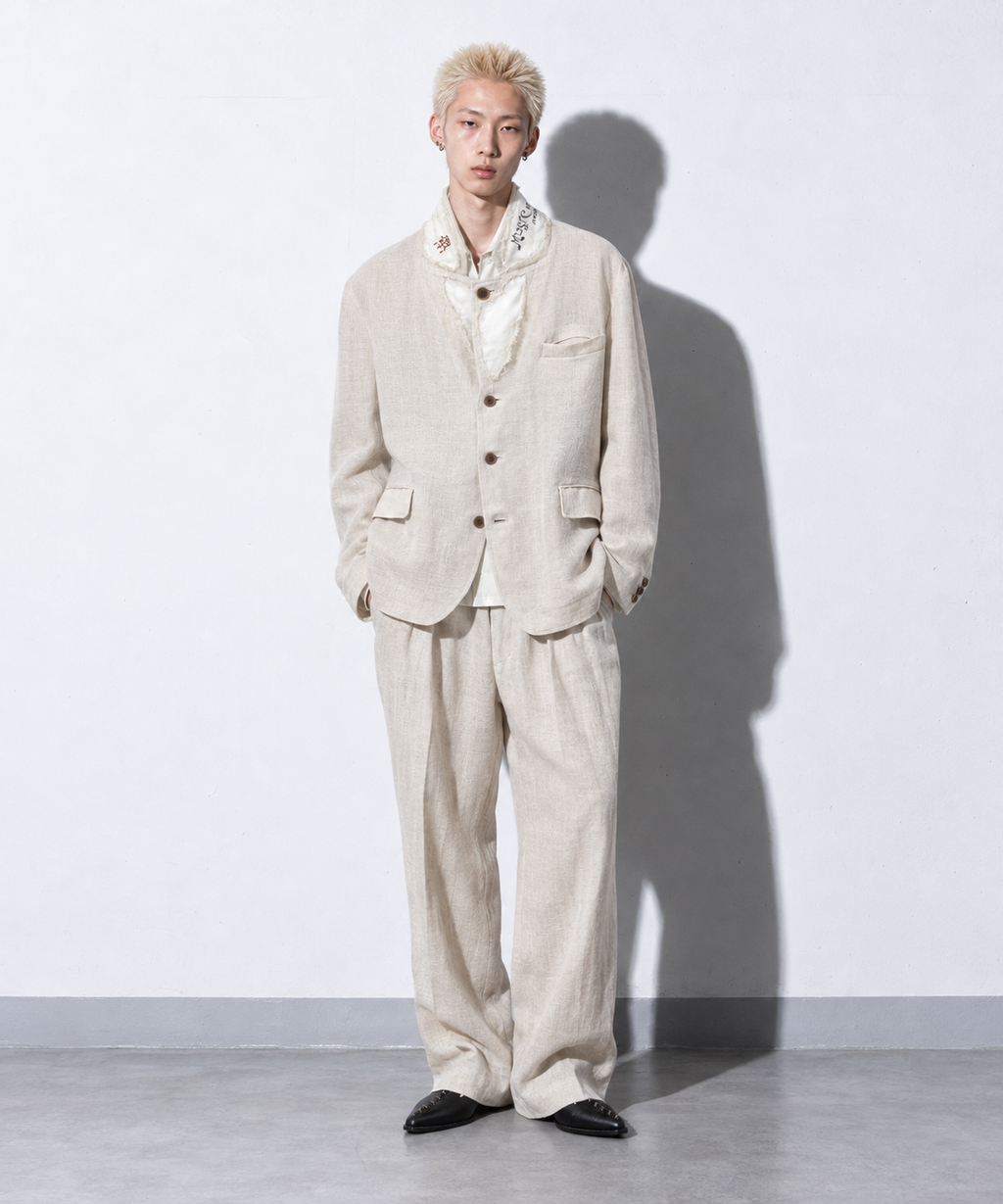 先行予約 NewRose / 40/- LINEN VOILE JACKET