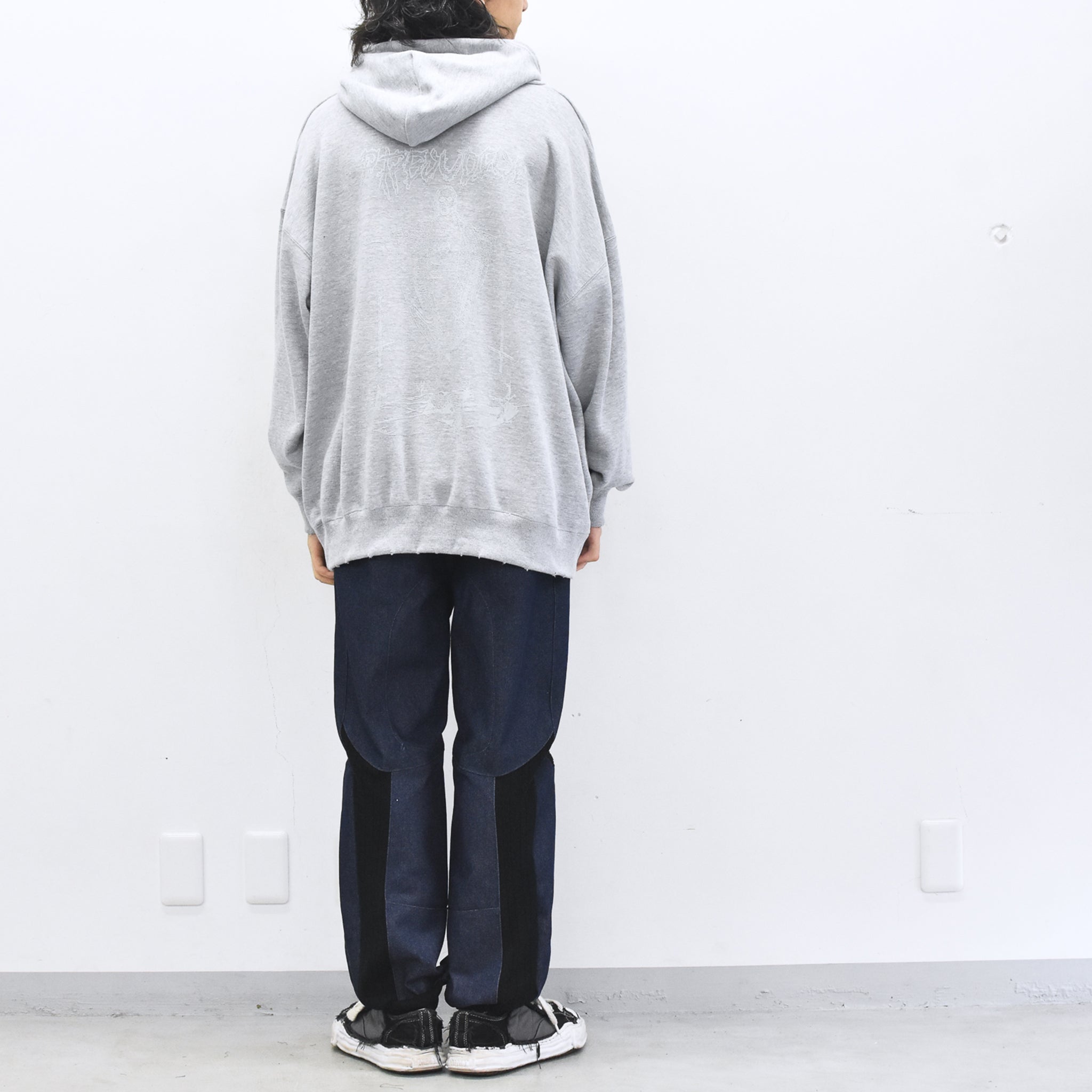 BODYSONG. / HOODIE - PHOTOCHROMIC - OHIANA  - GREY