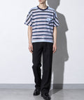 先行予約 NewRose / DIAGONAL STRIPE PRINT Tee