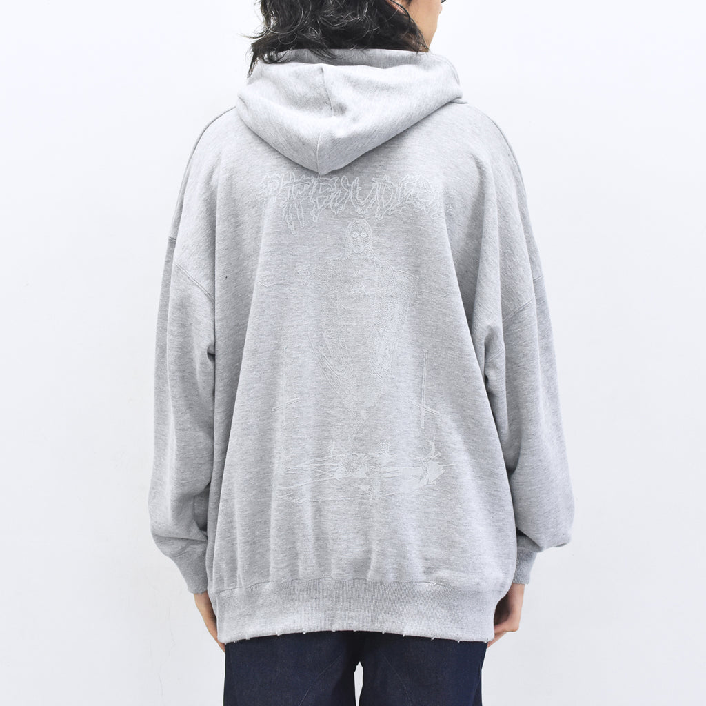 BODYSONG. / HOODIE - PHOTOCHROMIC - OHIANA  - GREY