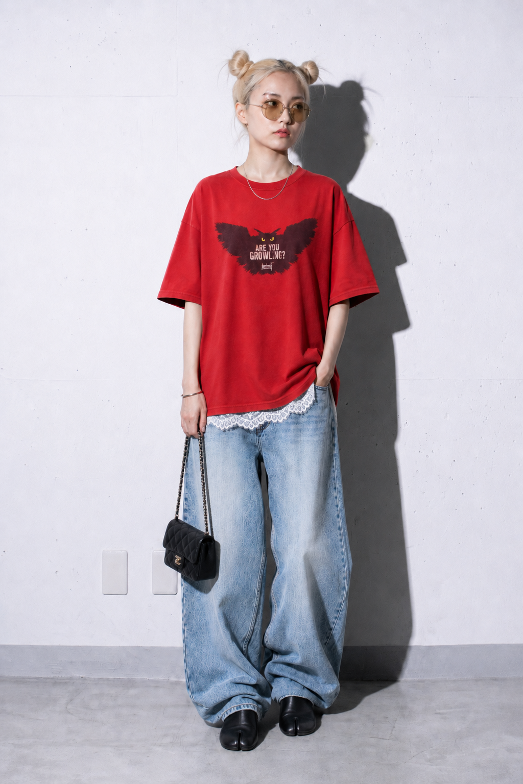 FOUND FROM ALL OVERS  / owl TEE