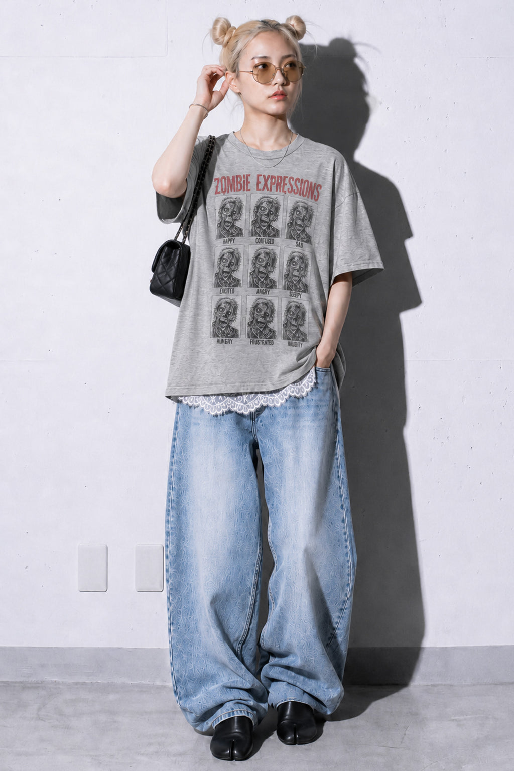 FOUND FROM ALL OVERS  / zombie TEE