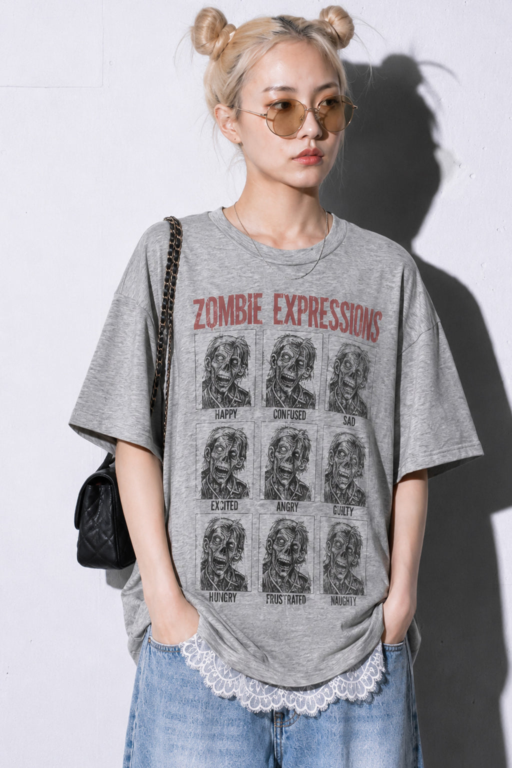 FOUND FROM ALL OVERS  / zombie TEE