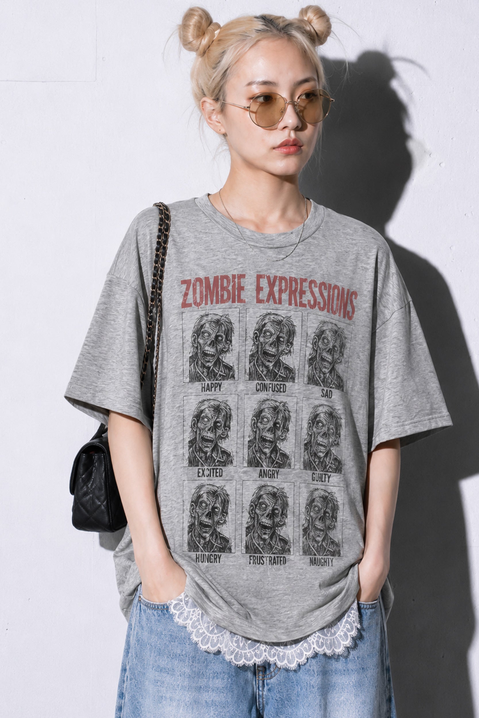 FOUND FROM ALL OVERS  / zombie TEE