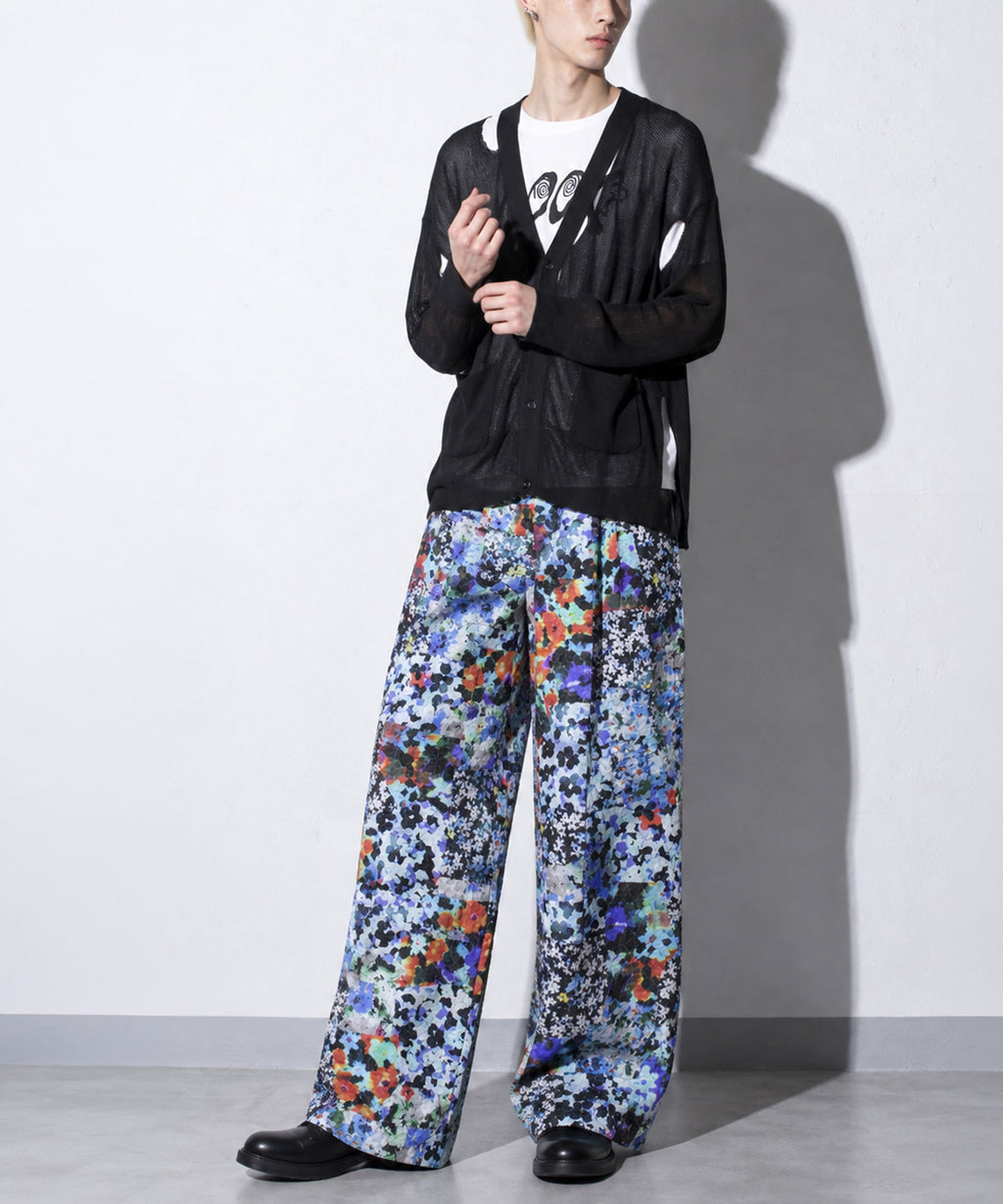 先行予約 NewRose / FLOWER PATCHWORK PANTS