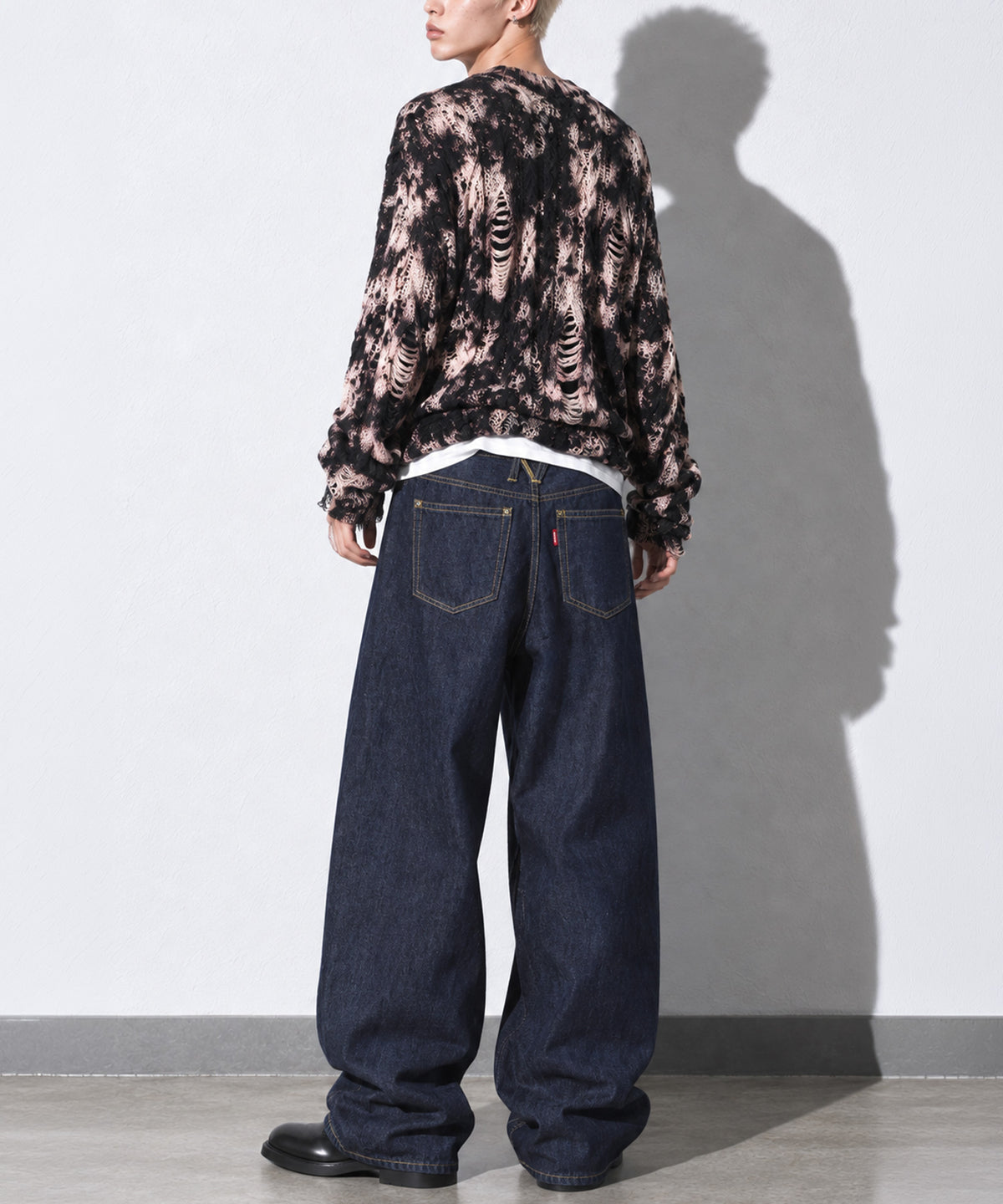 先行予約 NewRose / FOLD THE WAIST PANTS (wash finish)