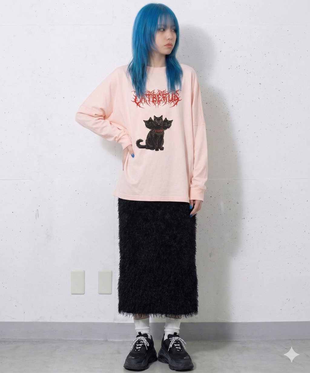 先行予約 BEDSIDEDRAMA / CATBERUS Wide Pullover