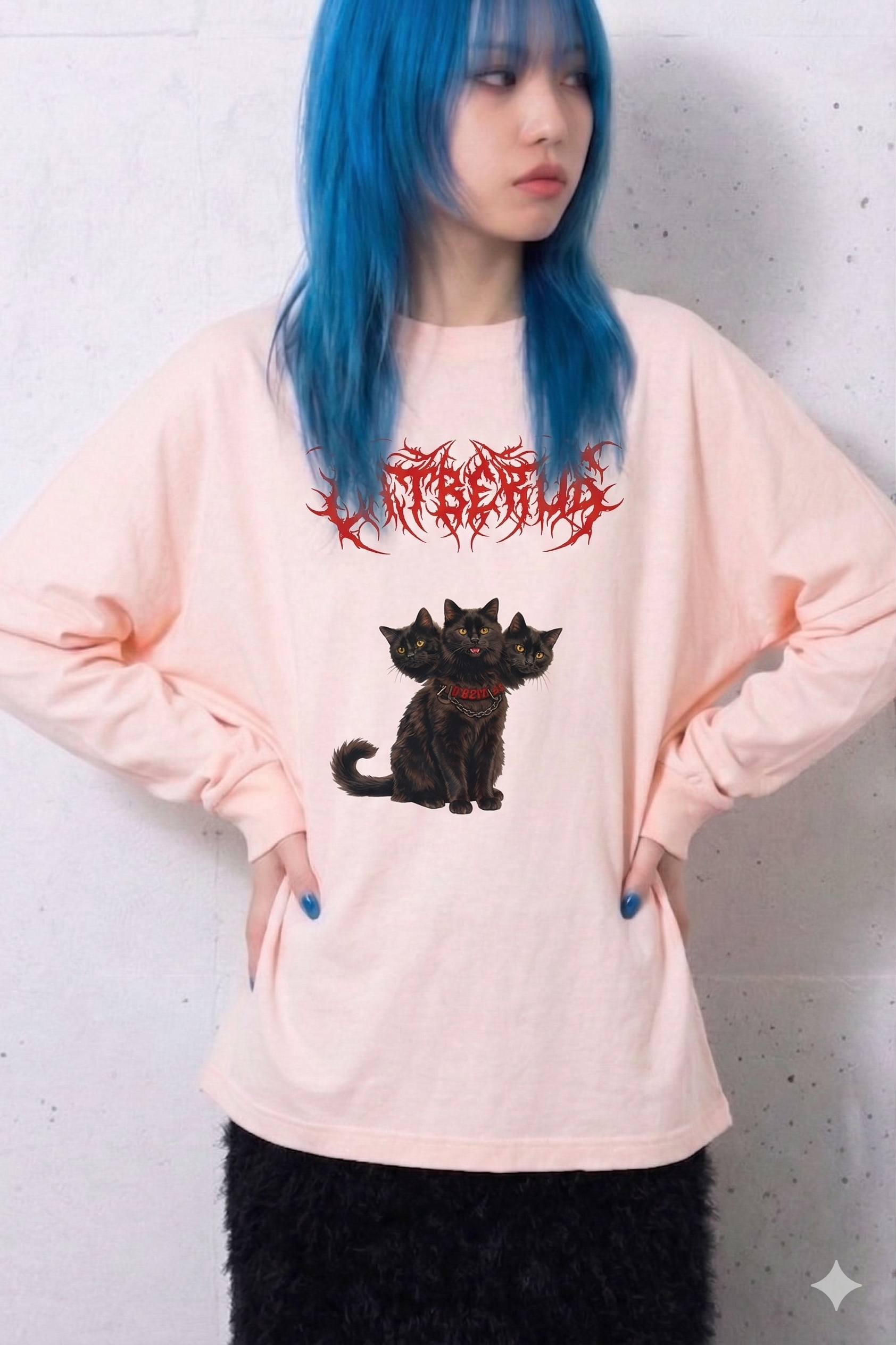 先行予約 BEDSIDEDRAMA / CATBERUS Wide Pullover
