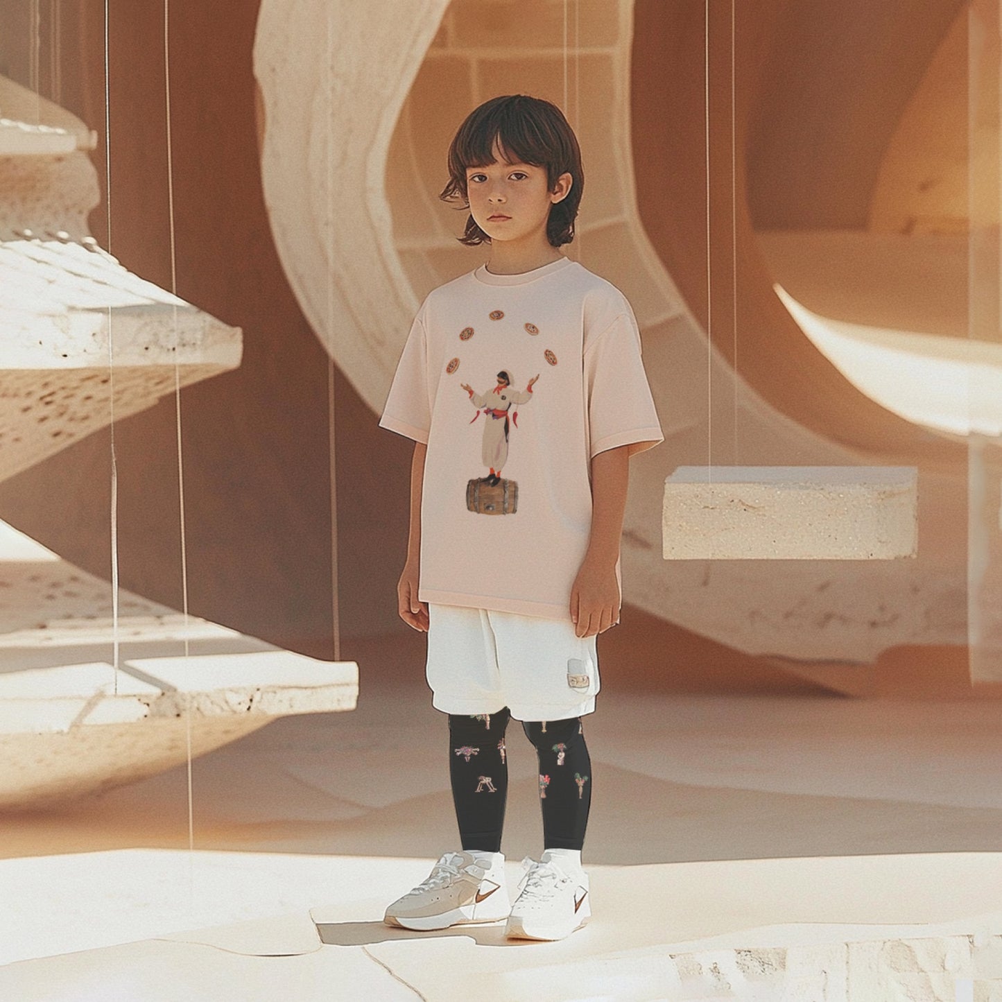 KAA / 先行予約 PIZZA OF LIFE T-SHIRT - PINK