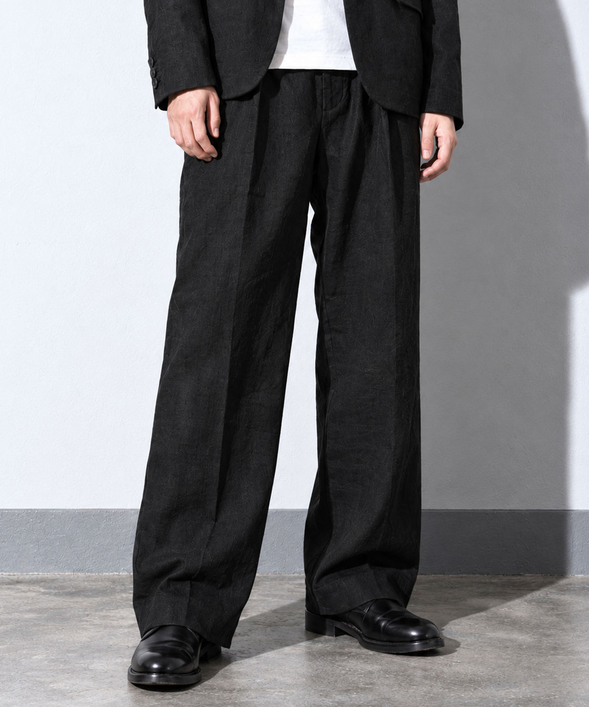 先行予約 NewRose / 40/- LINEN VOILE 2TUCK PANTS