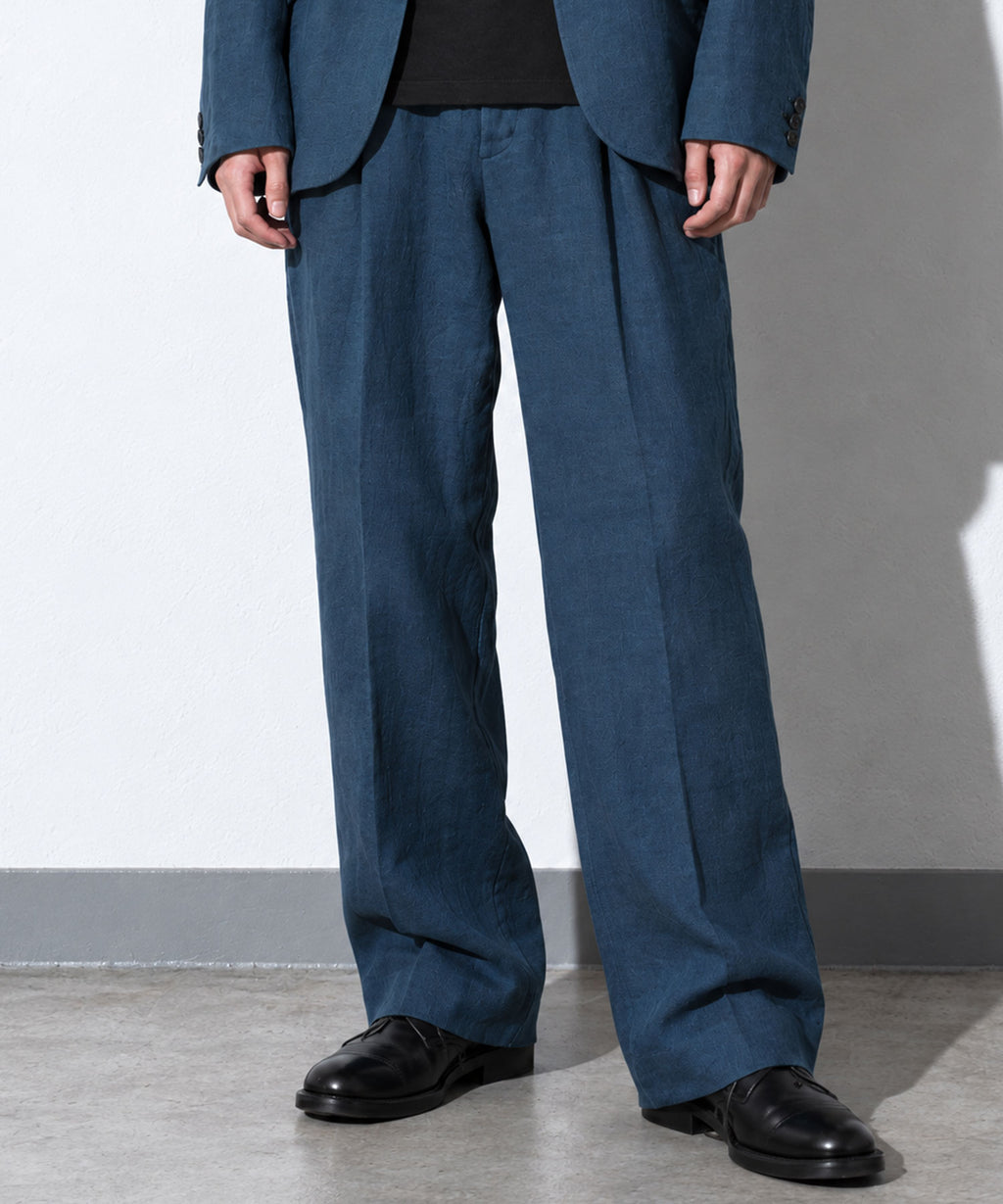先行予約 NewRose / 40/- LINEN VOILE 2TUCK PANTS
