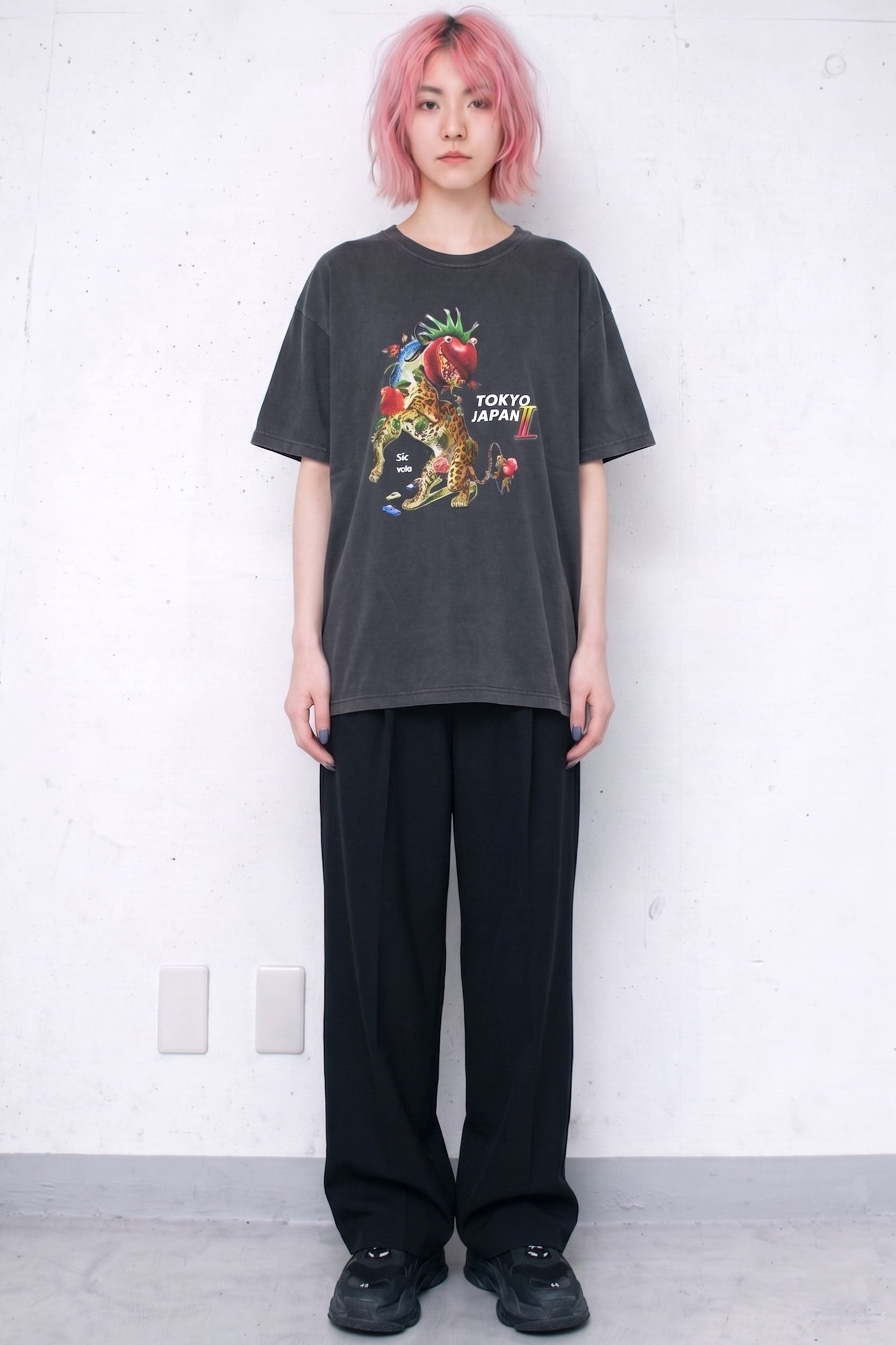 NewRose / NewRose T-shirt 01 - USED BLACK
