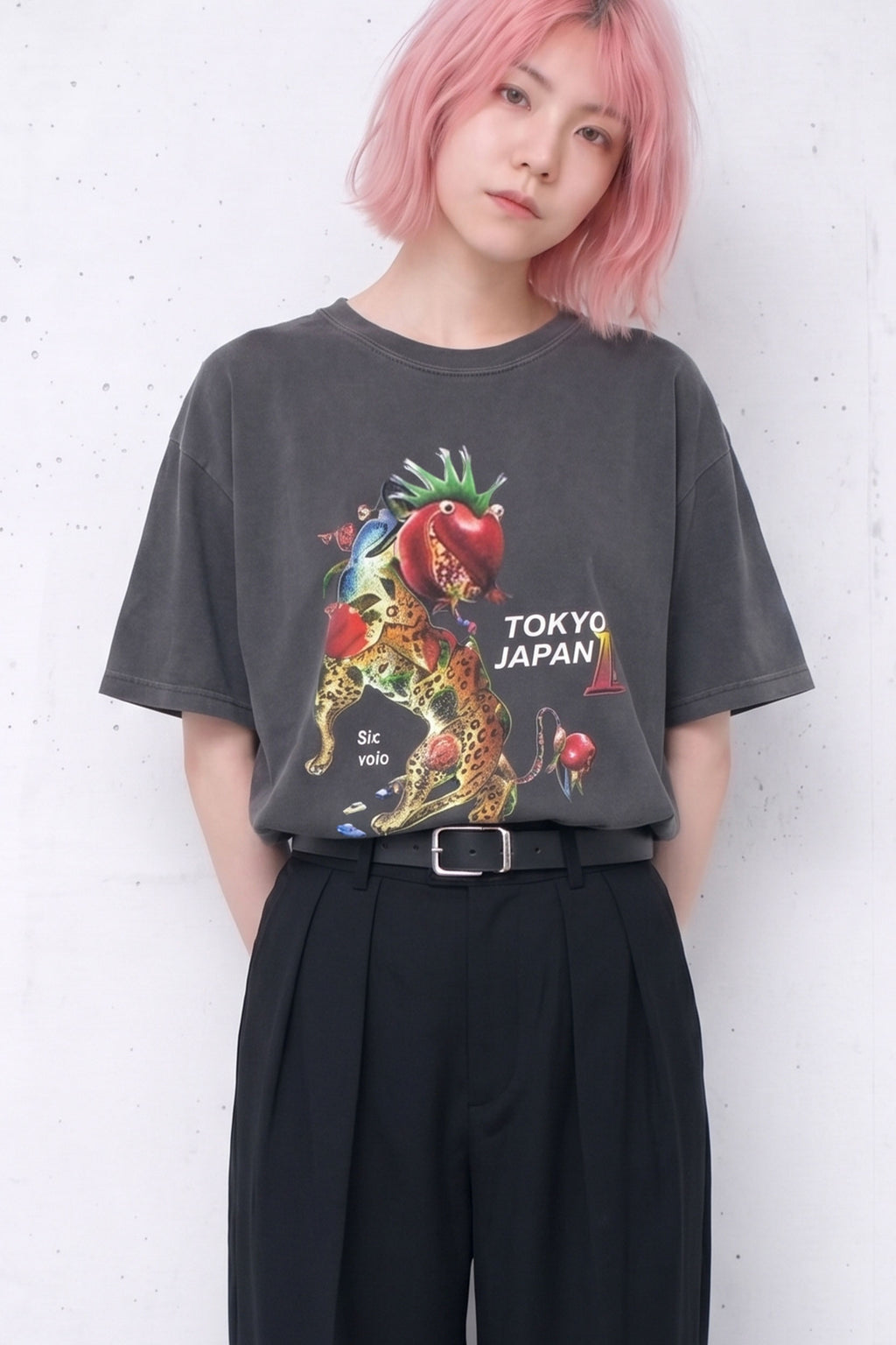 NewRose / NewRose T-shirt 01 - USED BLACK