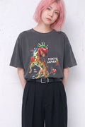 NewRose / NewRose T-shirt 01 - USED BLACK