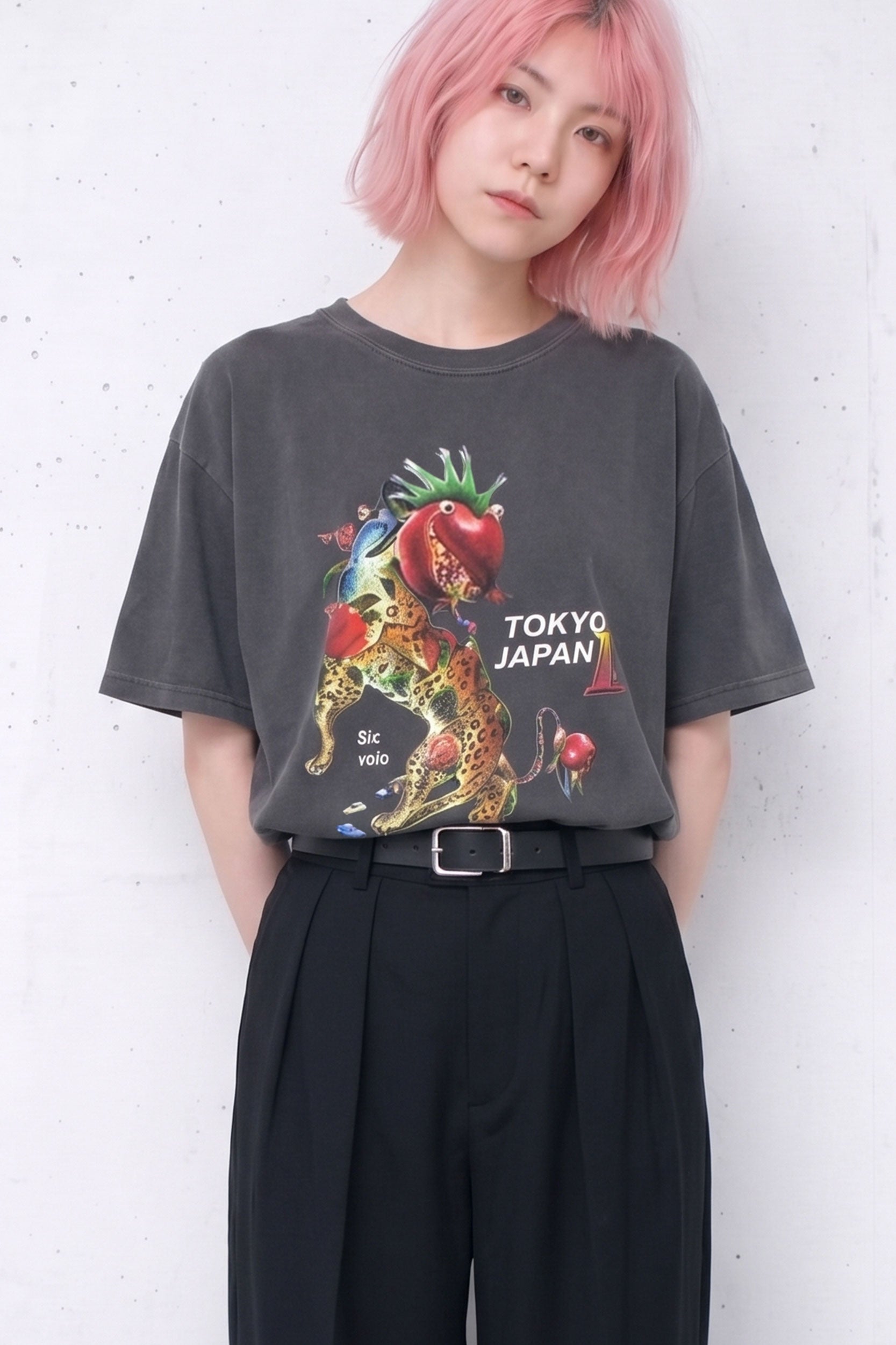 NewRose / NewRose T-shirt 01 - USED BLACK