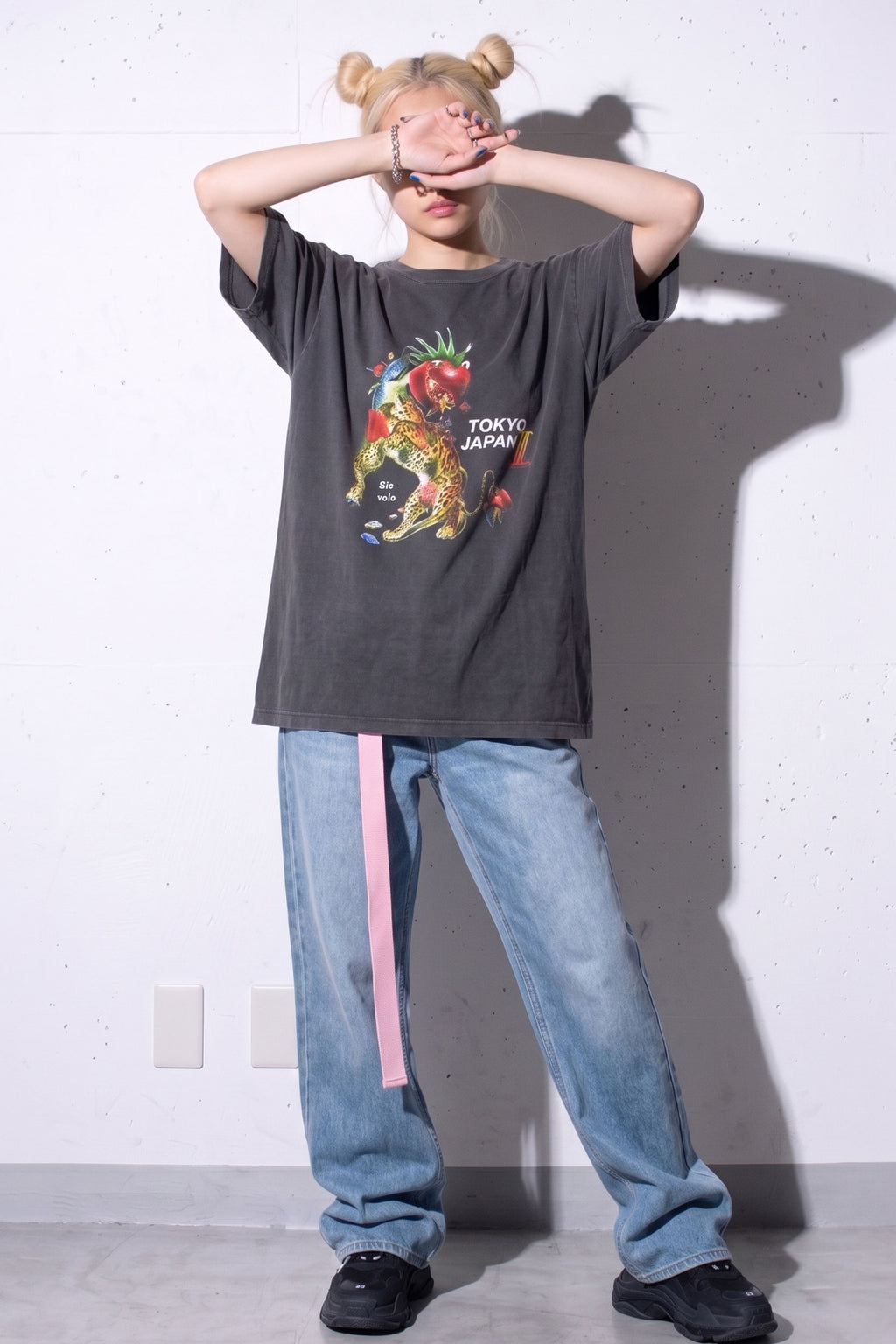 NewRose / NewRose T-shirt 01 - USED BLACK