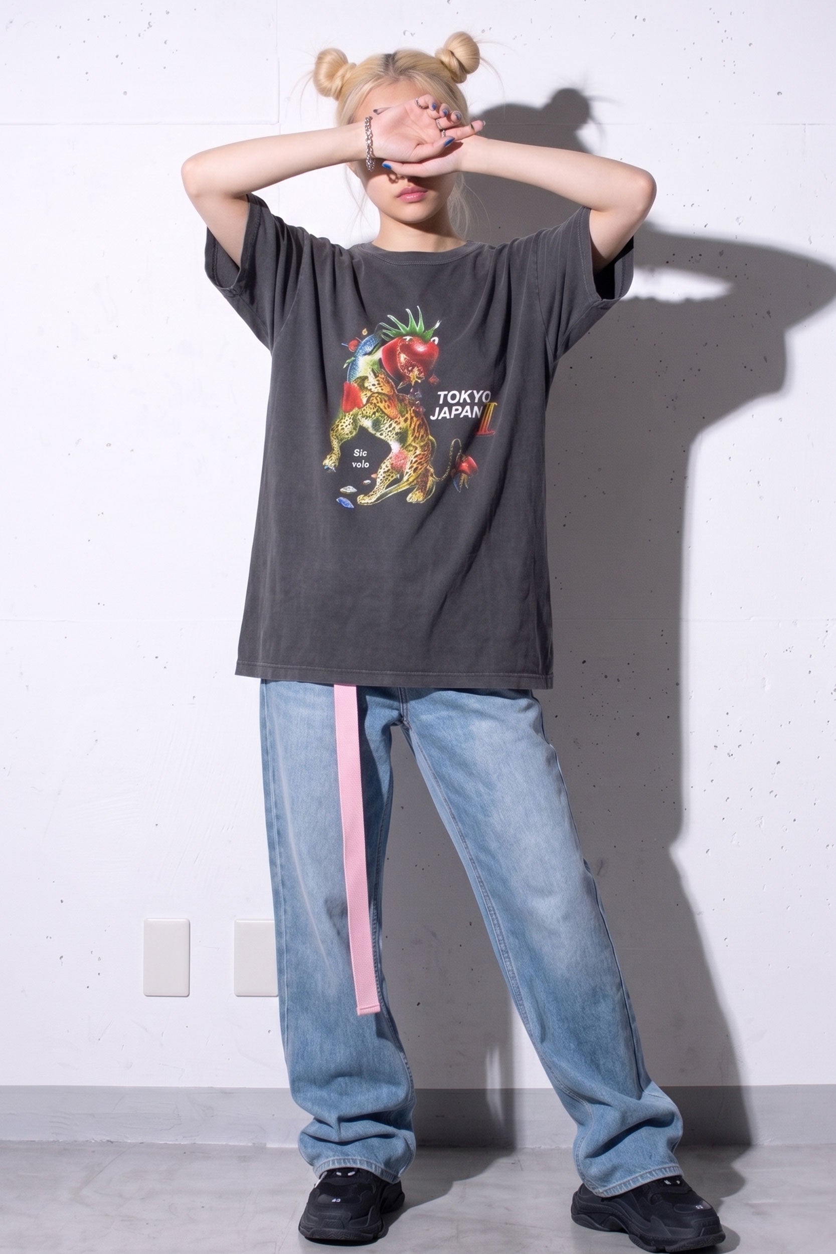 NewRose / NewRose T-shirt 01 - USED BLACK