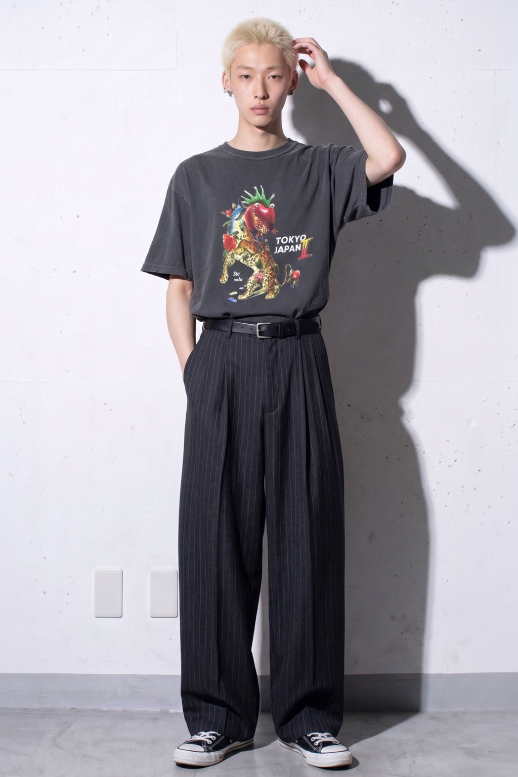 NewRose / NewRose T-shirt 01 - USED BLACK