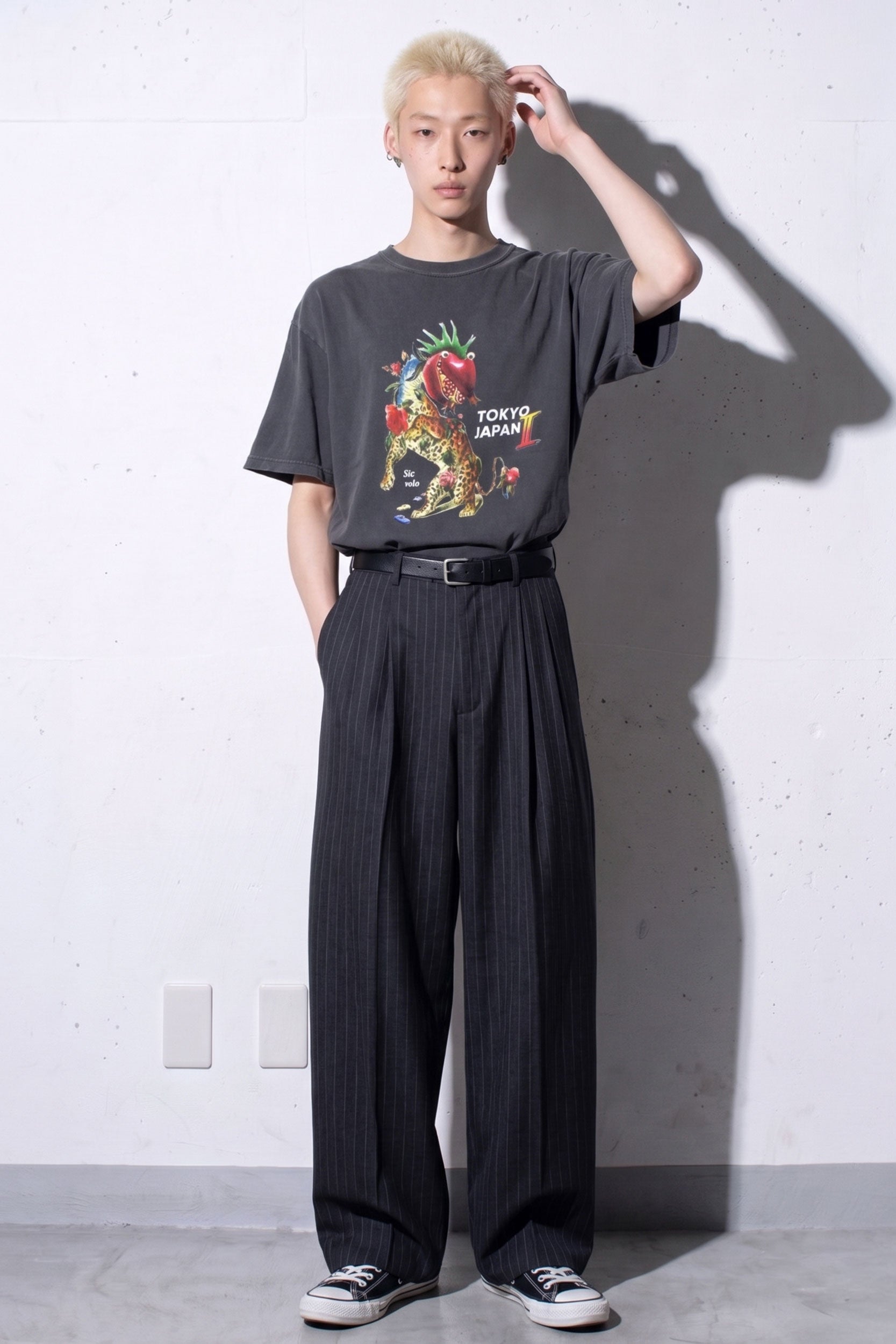 NewRose / NewRose T-shirt 01 - USED BLACK