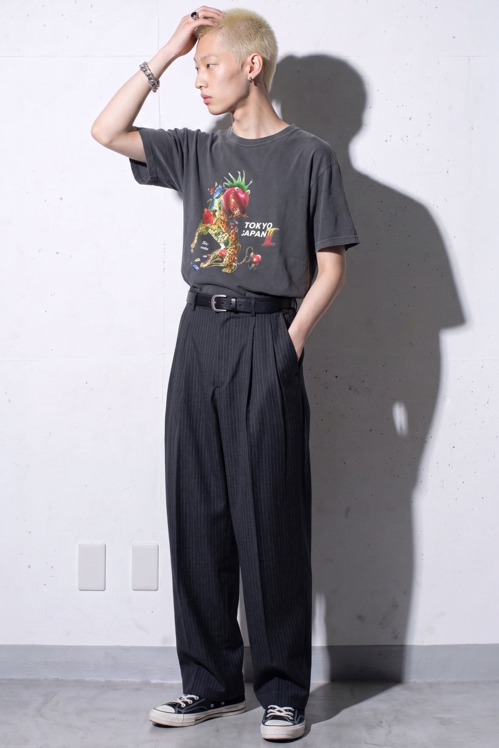 NewRose / NewRose T-shirt 01 - USED BLACK