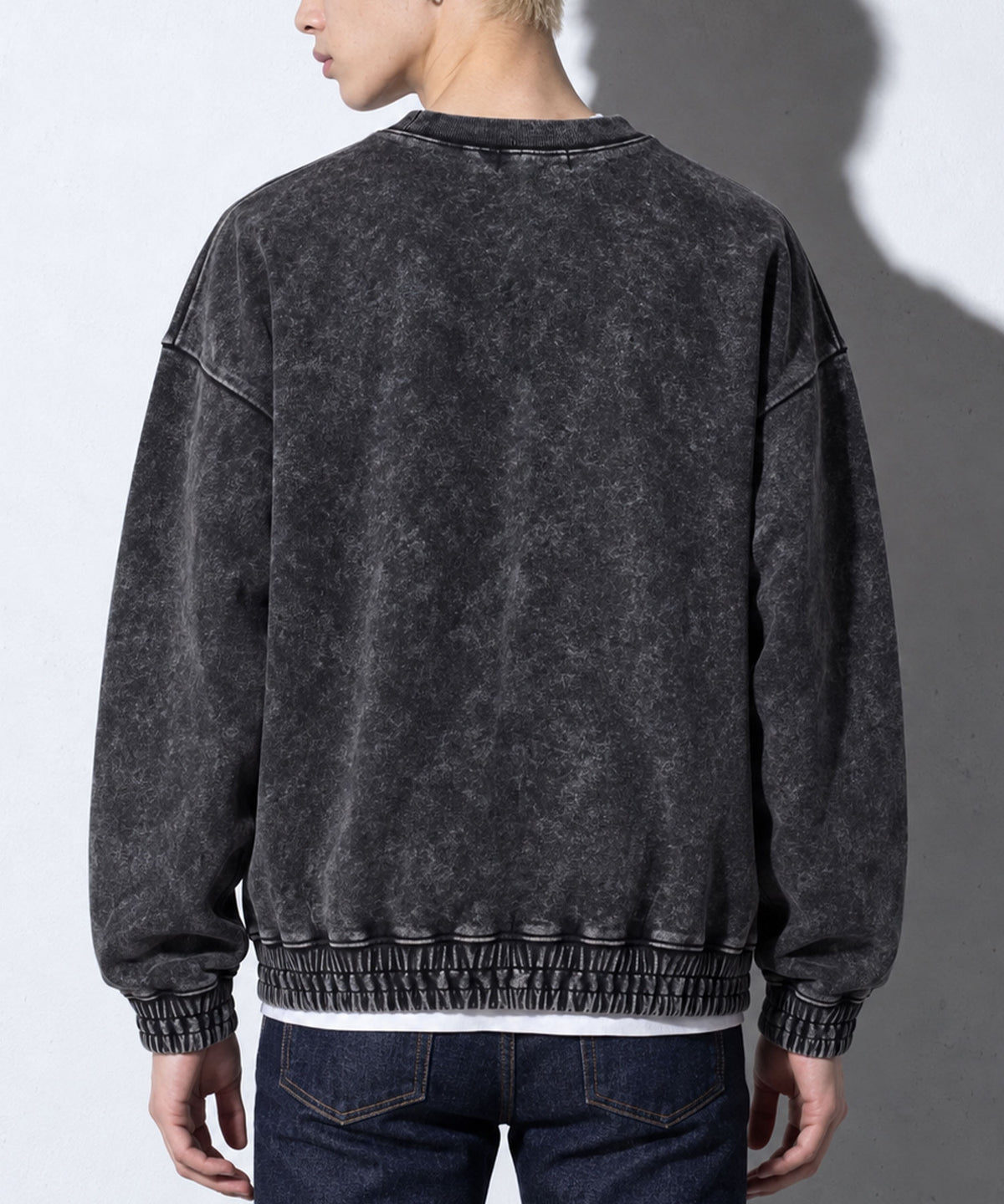 先行予約 NewRose / RANDOM BLEACH SWEAT SHIRT