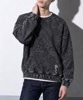 先行予約 NewRose / RANDOM BLEACH SWEAT SHIRT