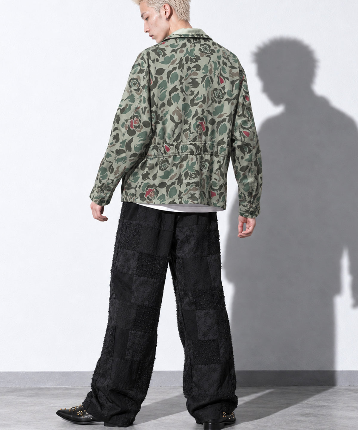 先行予約 NewRose / 80/- ROSE Camouflage REVERSIBLE JACKET
