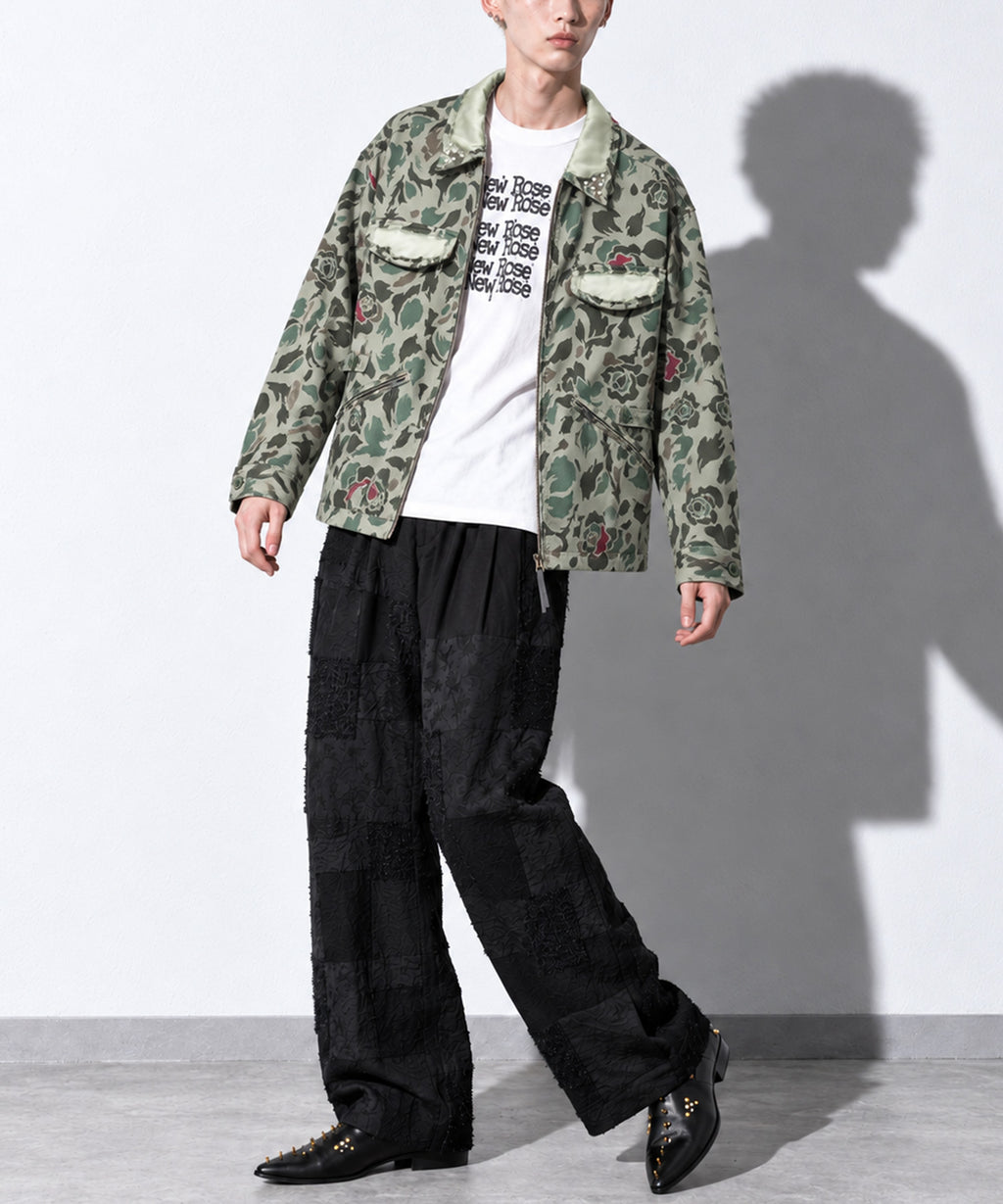 先行予約 NewRose / 80/- ROSE Camouflage REVERSIBLE JACKET