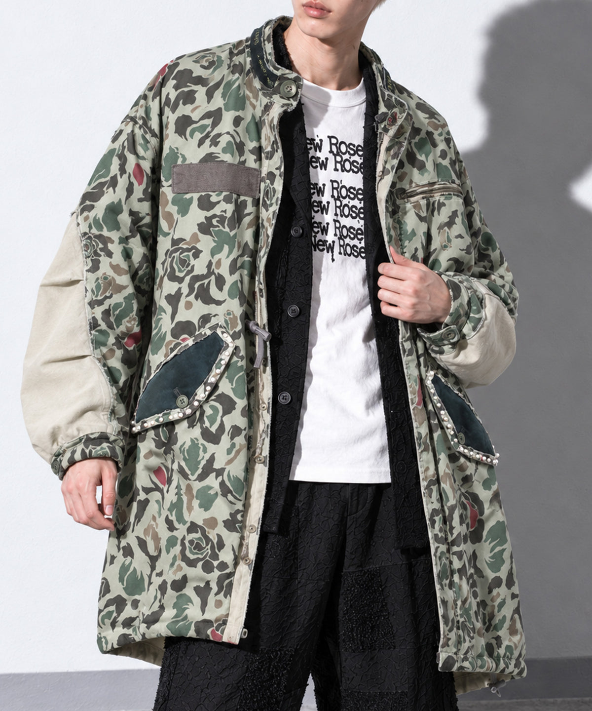 先行予約 NewRose / 40/- ROSE Camouflage M65 COAT
