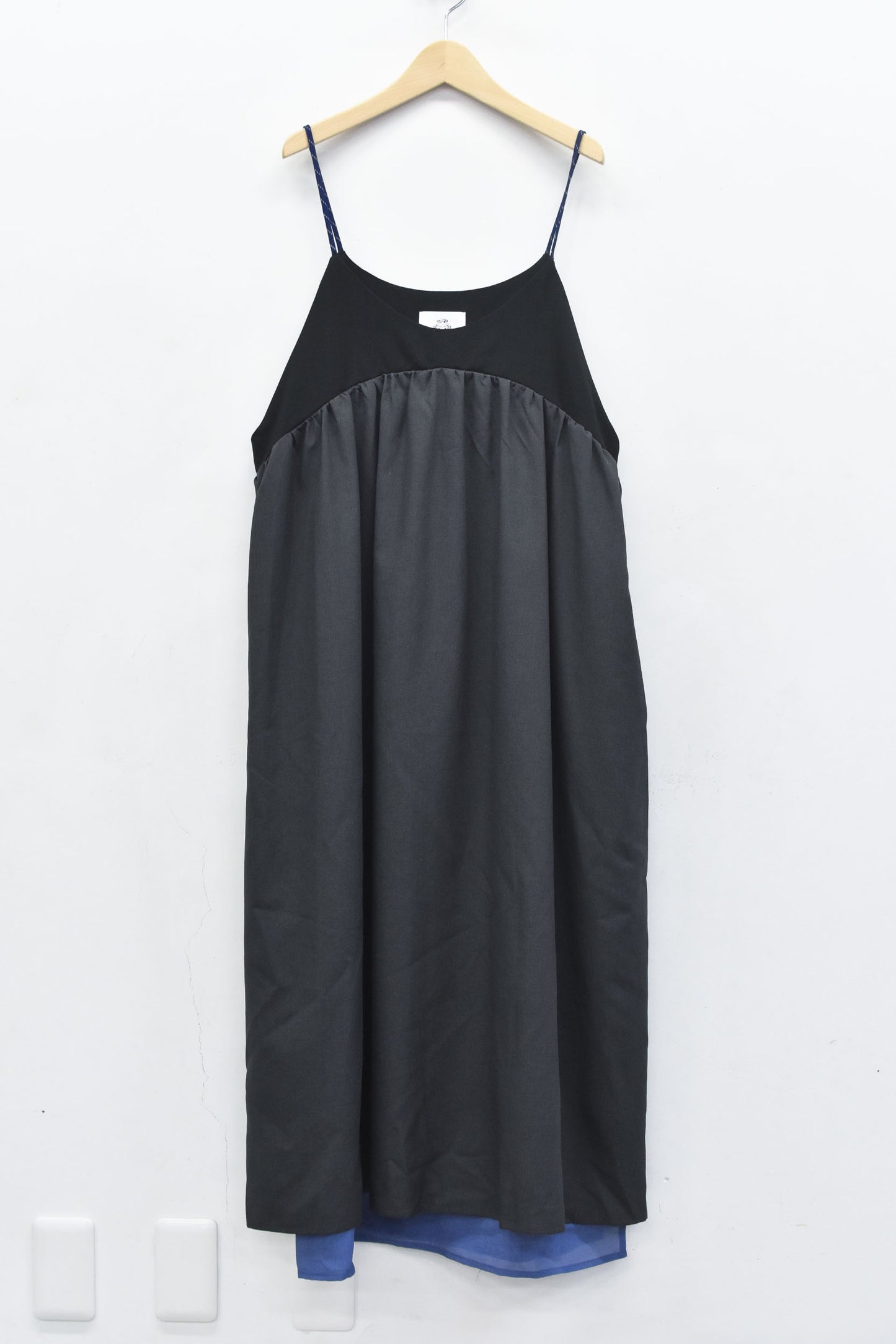 STOF / MELTING COLOR ONE-PIECE - BLACK