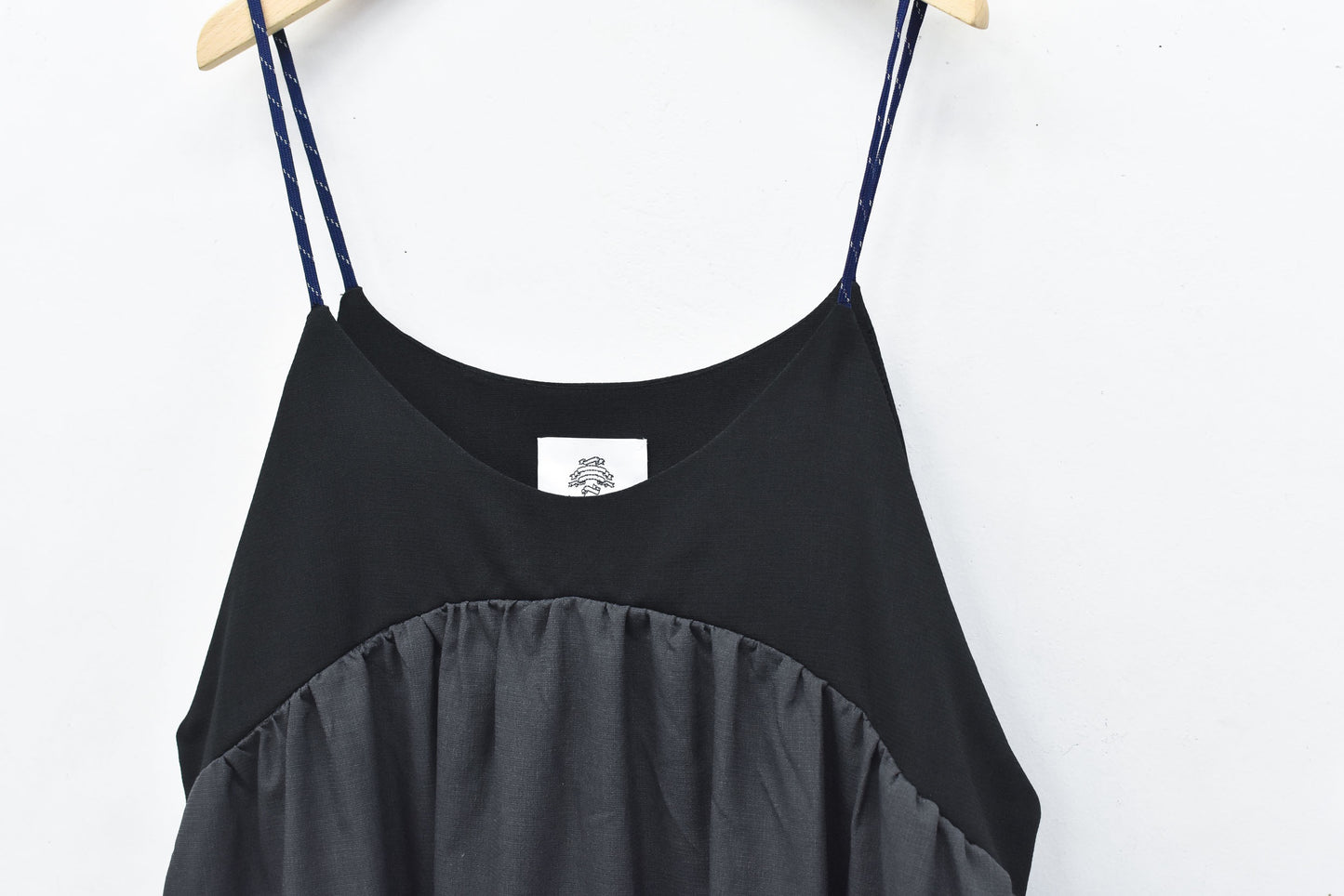 STOF / MELTING COLOR ONE-PIECE - BLACK
