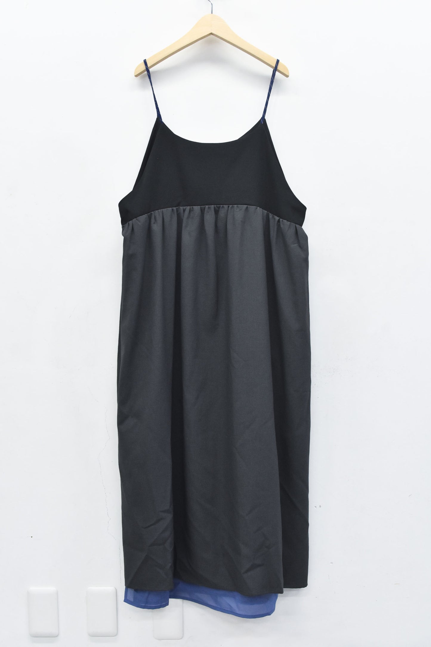 STOF / MELTING COLOR ONE-PIECE - BLACK