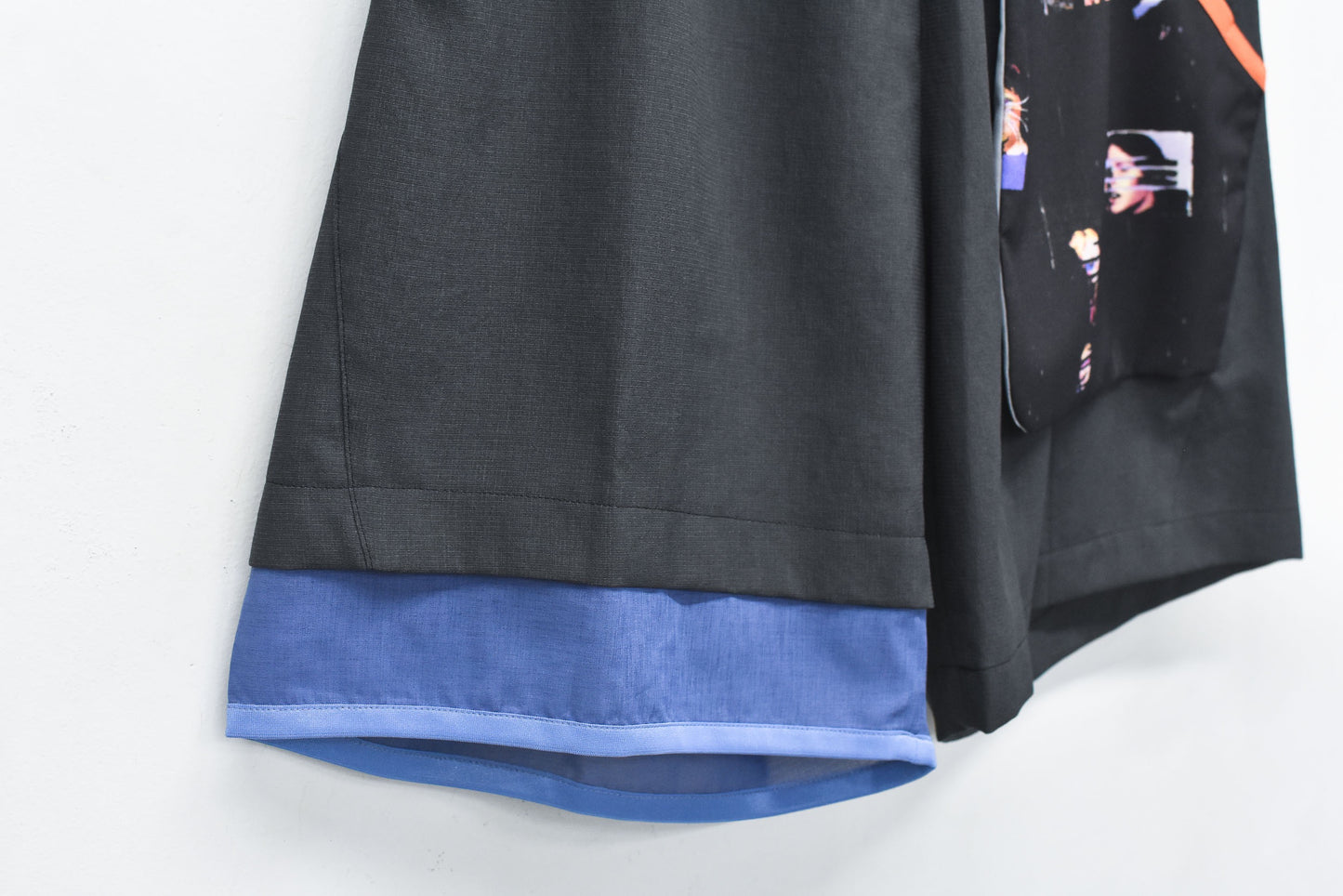 STOF / MELTING MIX SHORT PANTS - BLACK