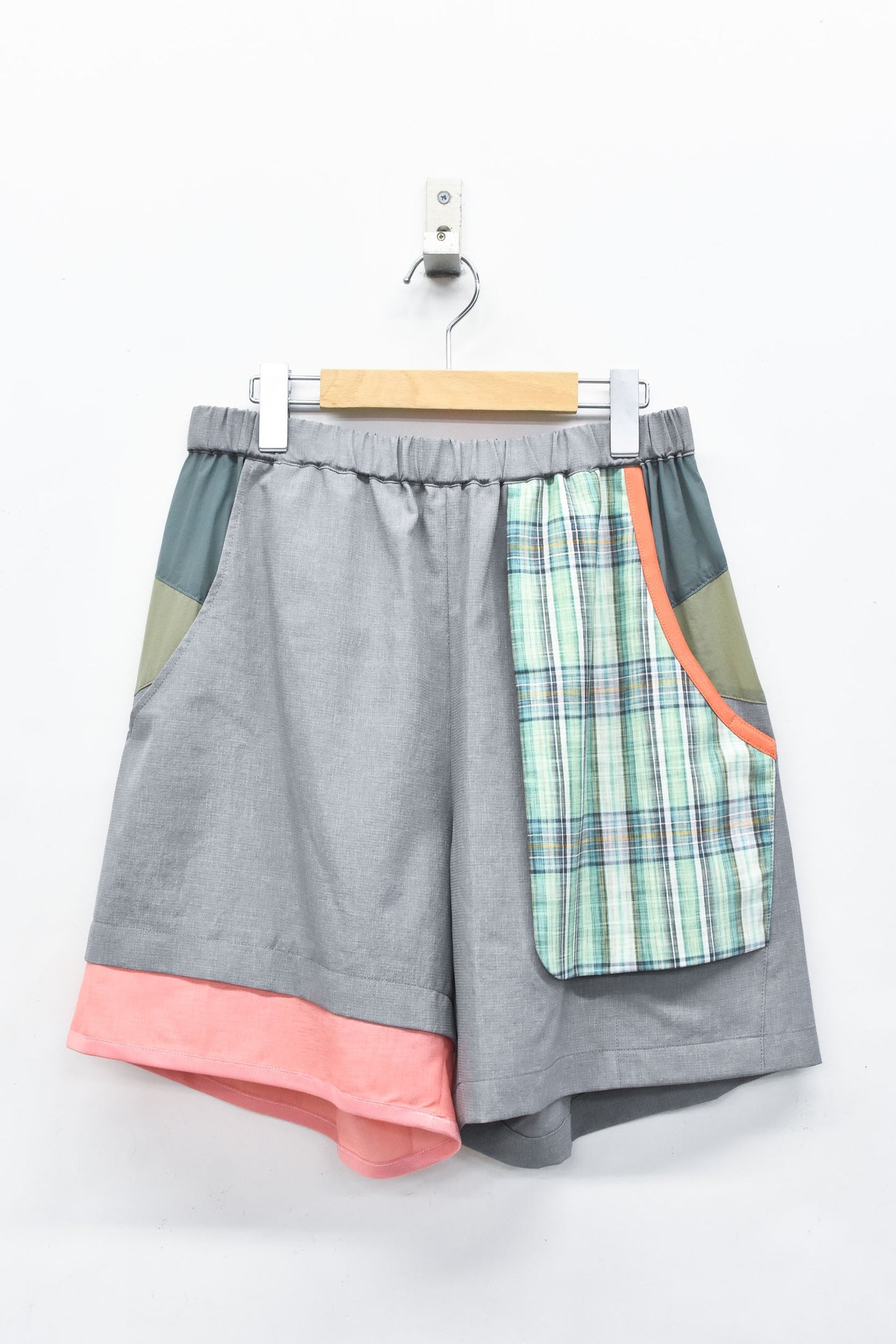 STOF / MELTING MIX SHORT PANTS - GREY