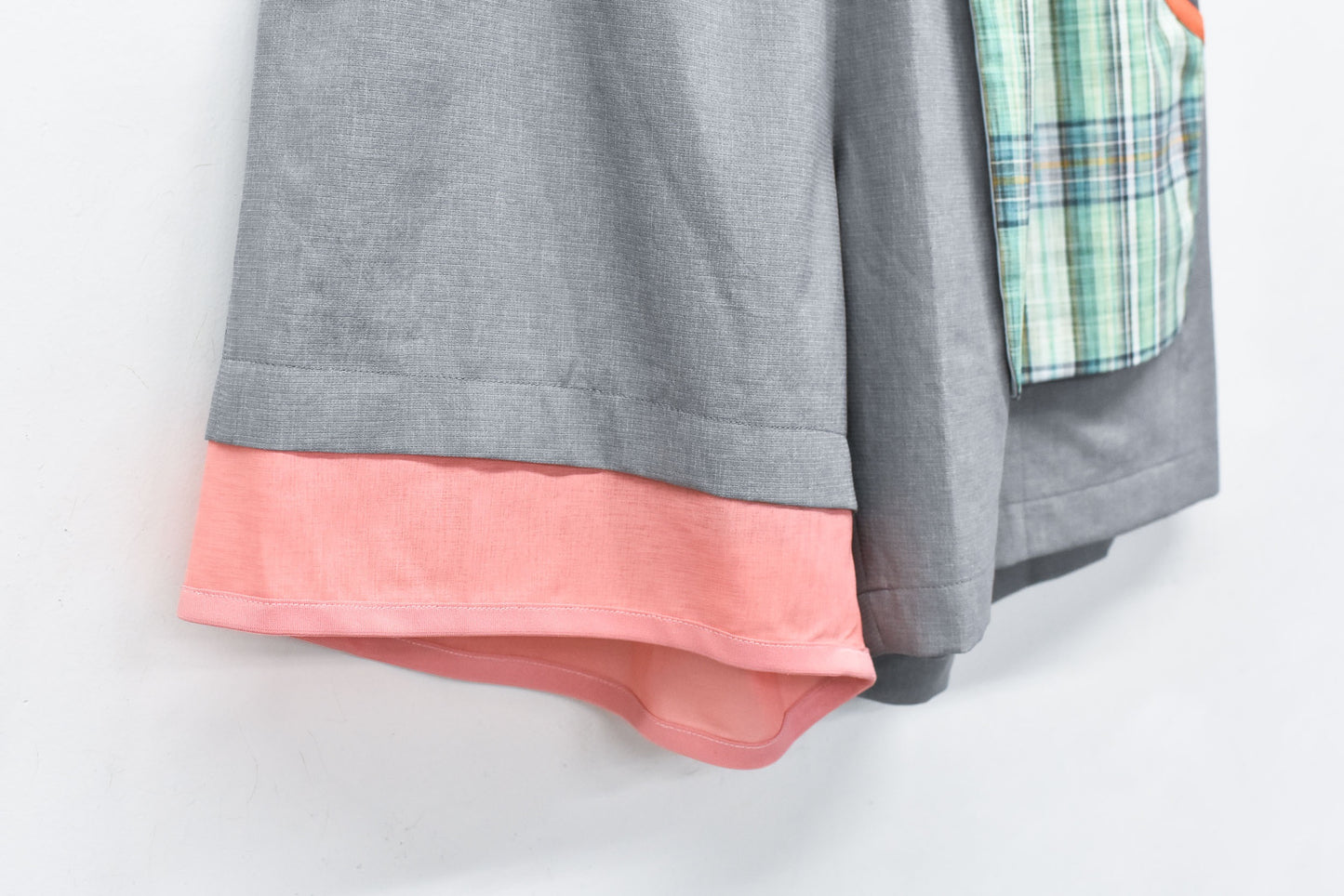 STOF / MELTING MIX SHORT PANTS - GREY