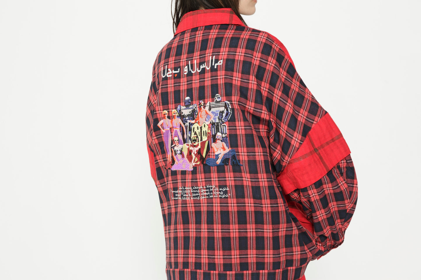 STOF / TRIBE EMBROI CHANGE JACKE - RED