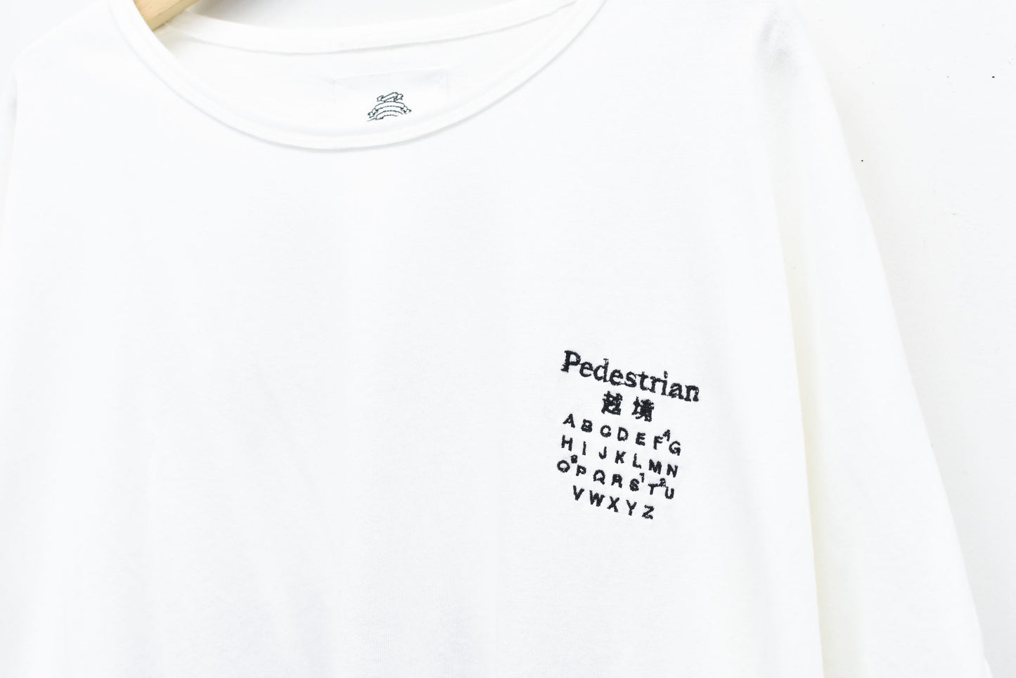 STOF / TRIBE EMBROI BIG TEE - WHITE