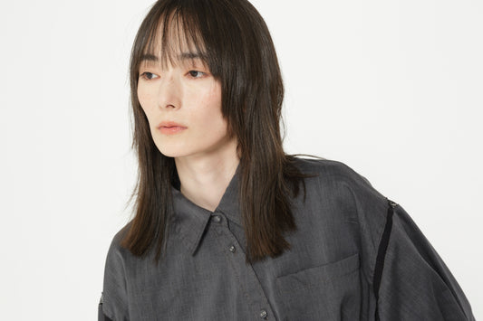 STOF / SAMUE SHIRT 改 - BLACK